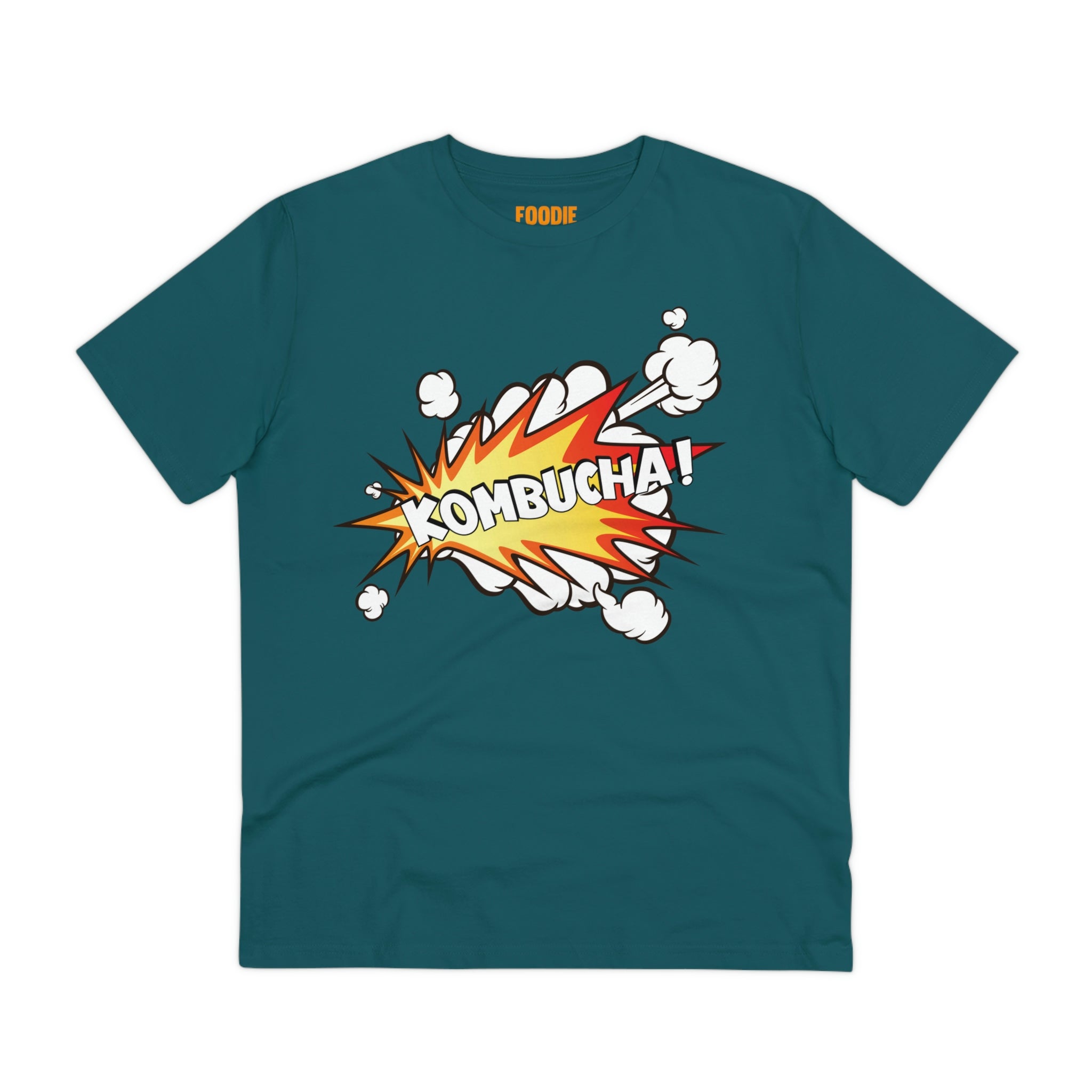 Foodie Pharmacology "Kombucha!" Organic Unisex T-shirt