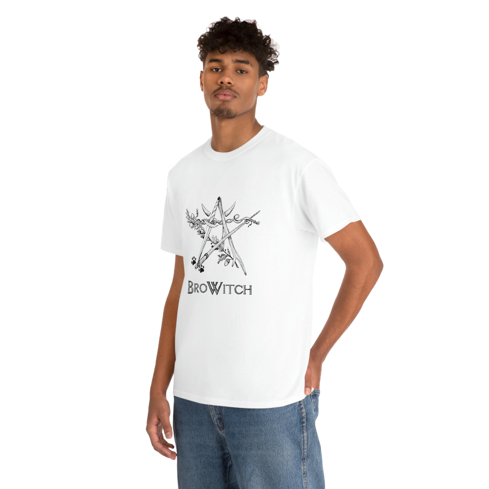 BroWitch Unisex Heavy Cotton Tee