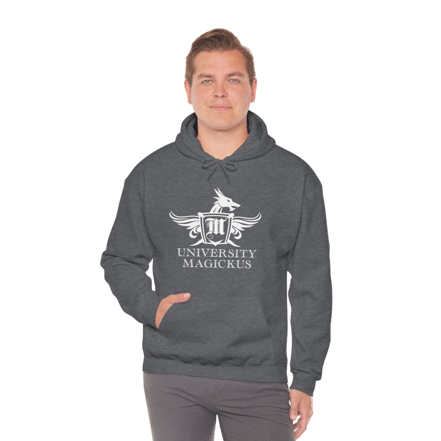 University Magickus "Dragon Crest" Unisex Heavy Blend™ Hoodie