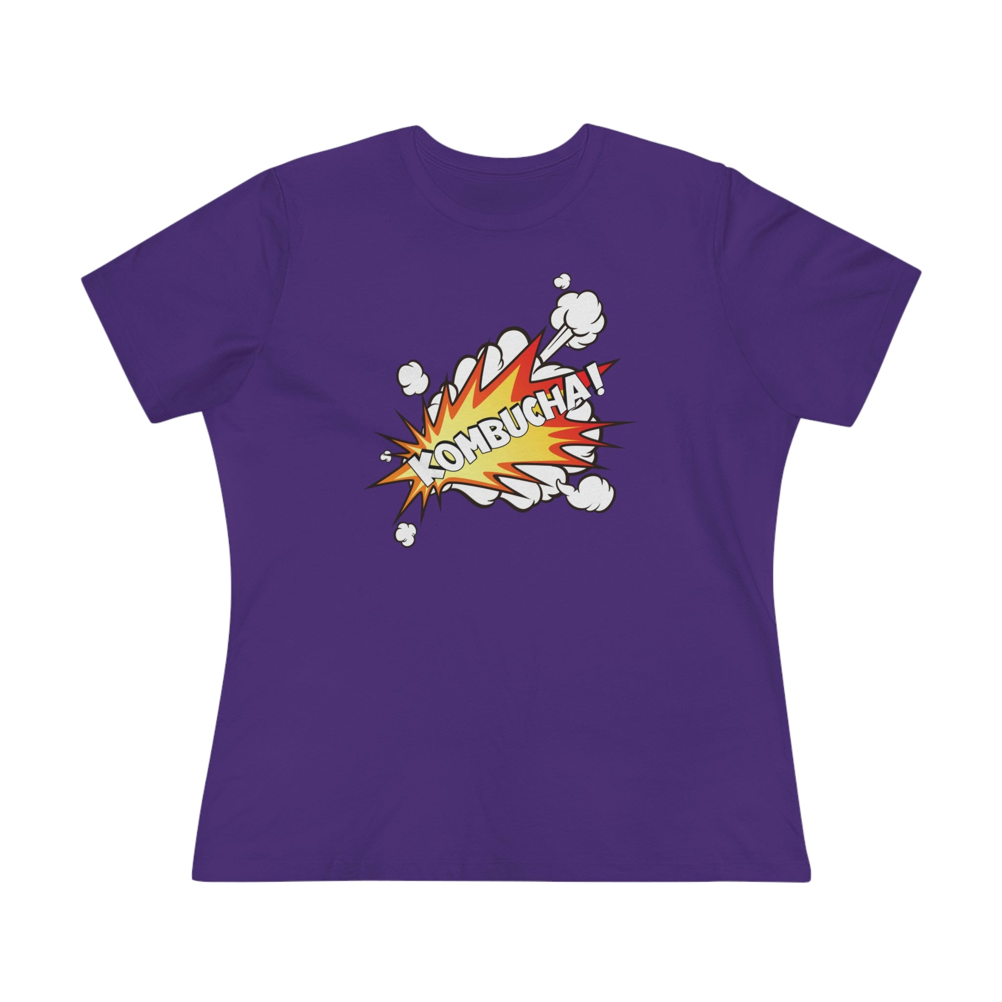 Foodie Pharmacology "Kombucha!" Women's Relaxed Fit Premium Tee