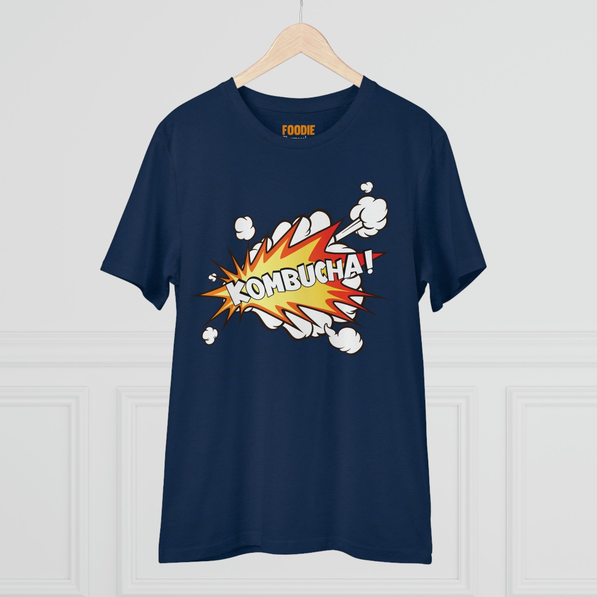 Foodie Pharmacology "Kombucha!" Organic Unisex T-shirt