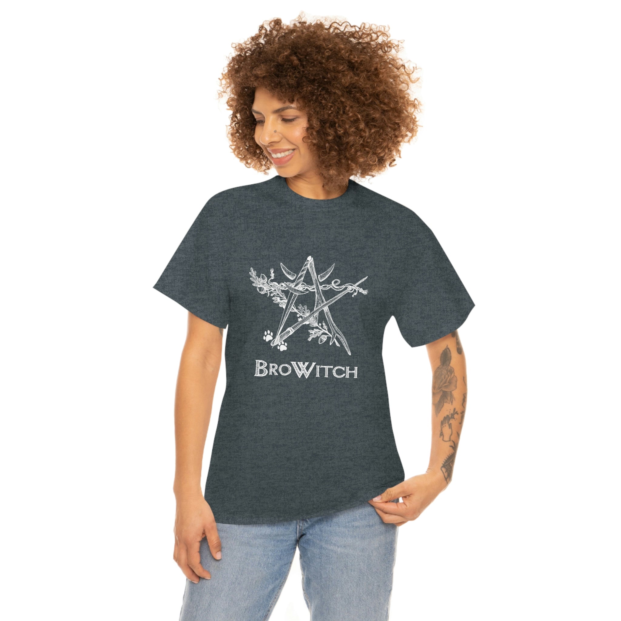 BroWitch Unisex Heavy Cotton Tee