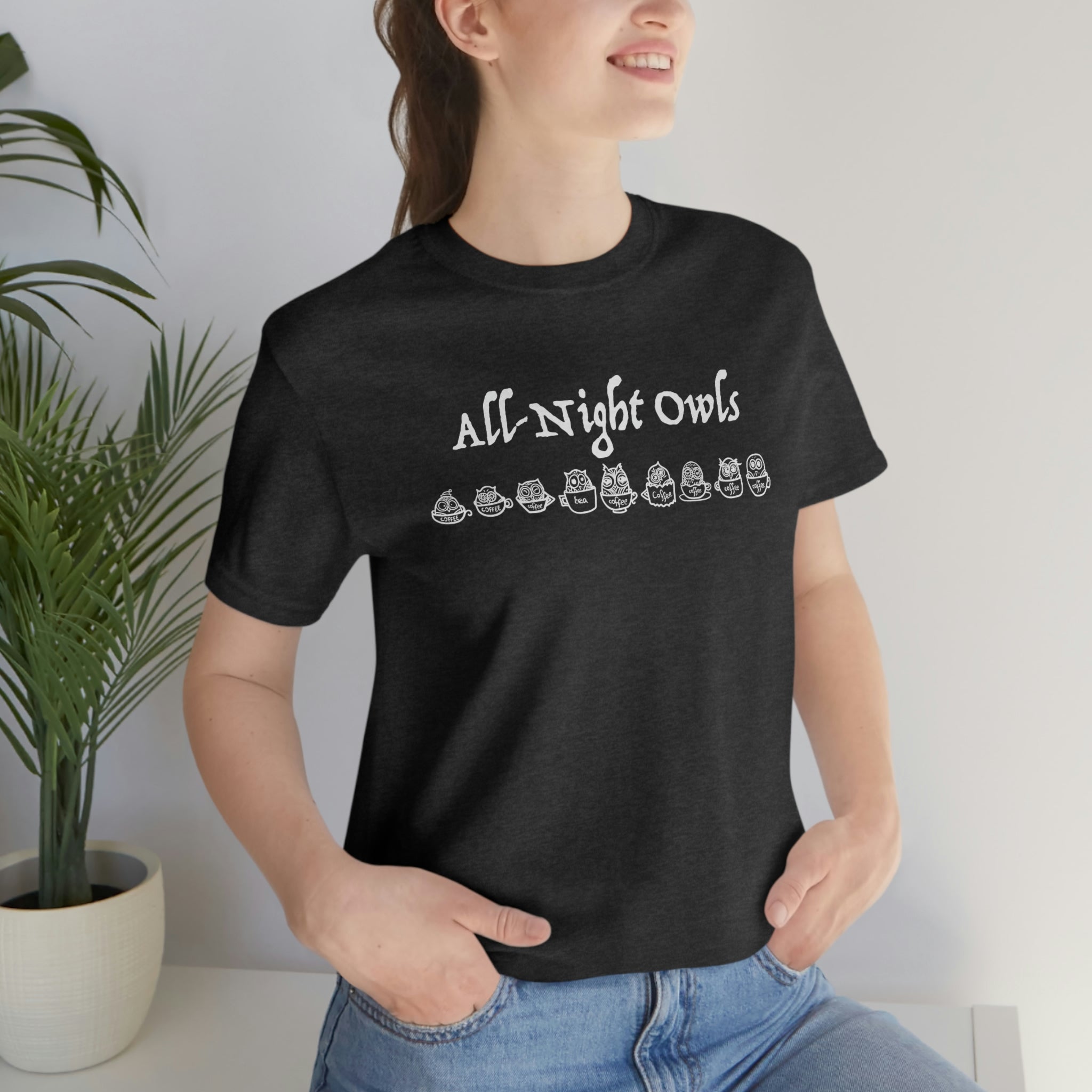 All-Night Owls Unisex Jersey Short Sleeve Tee