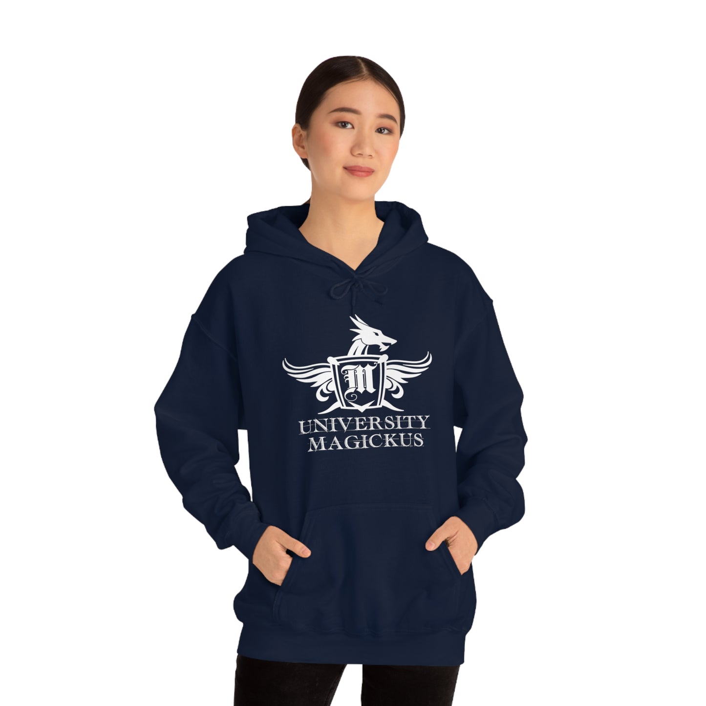 University Magickus "Dragon Crest" Unisex Heavy Blend™ Hoodie