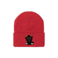 Witch's Move Coven Mascot Knit Beanie