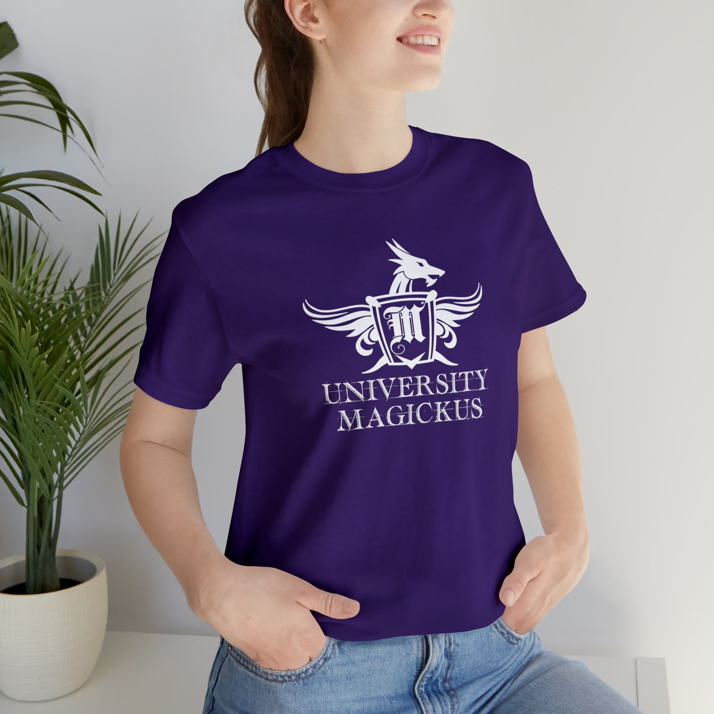 University Magickus "Dragon Crest" Unisex Tee