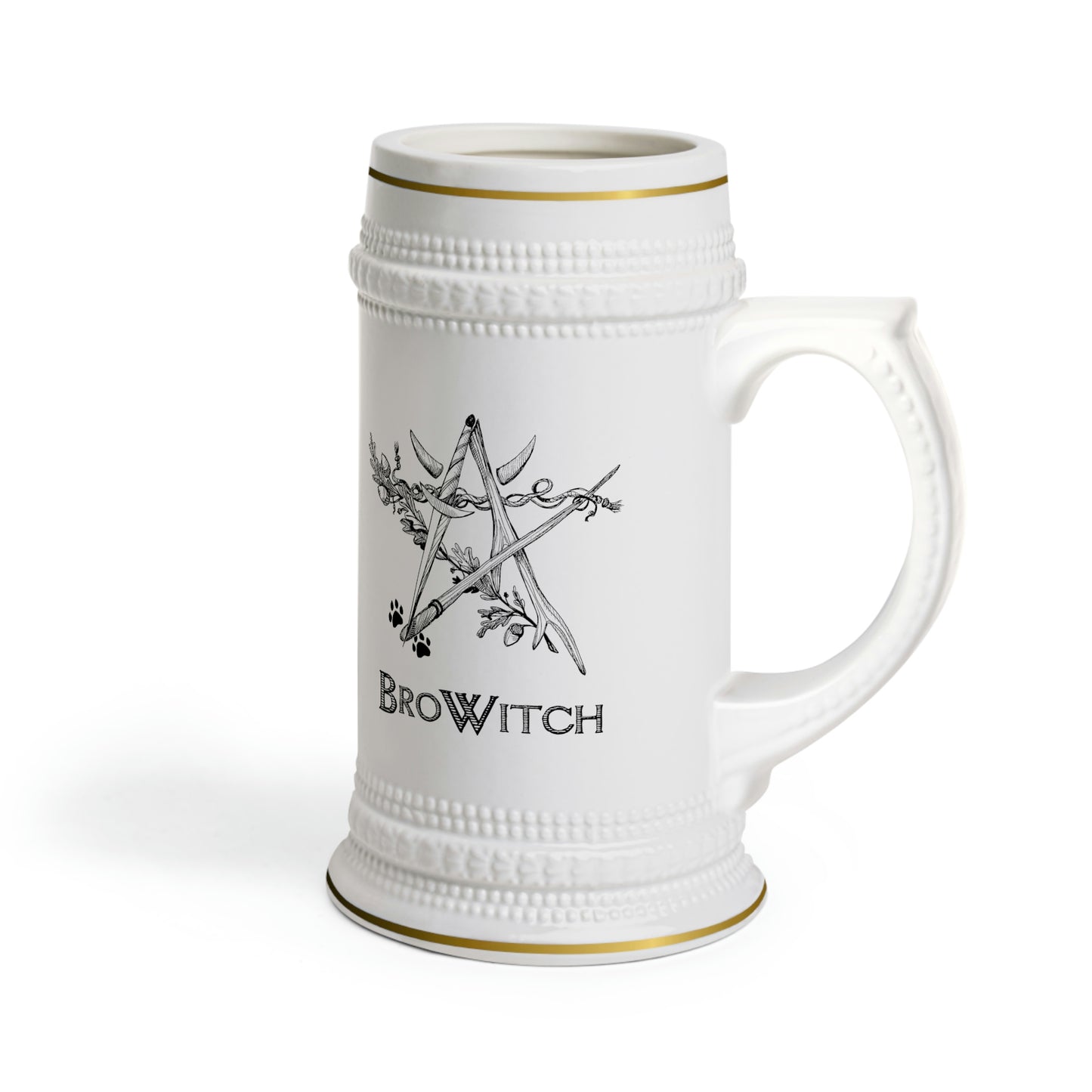 BroWitch Beer Stein Mug
