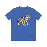 The Wolf Shirt Unisex Triblend Tee