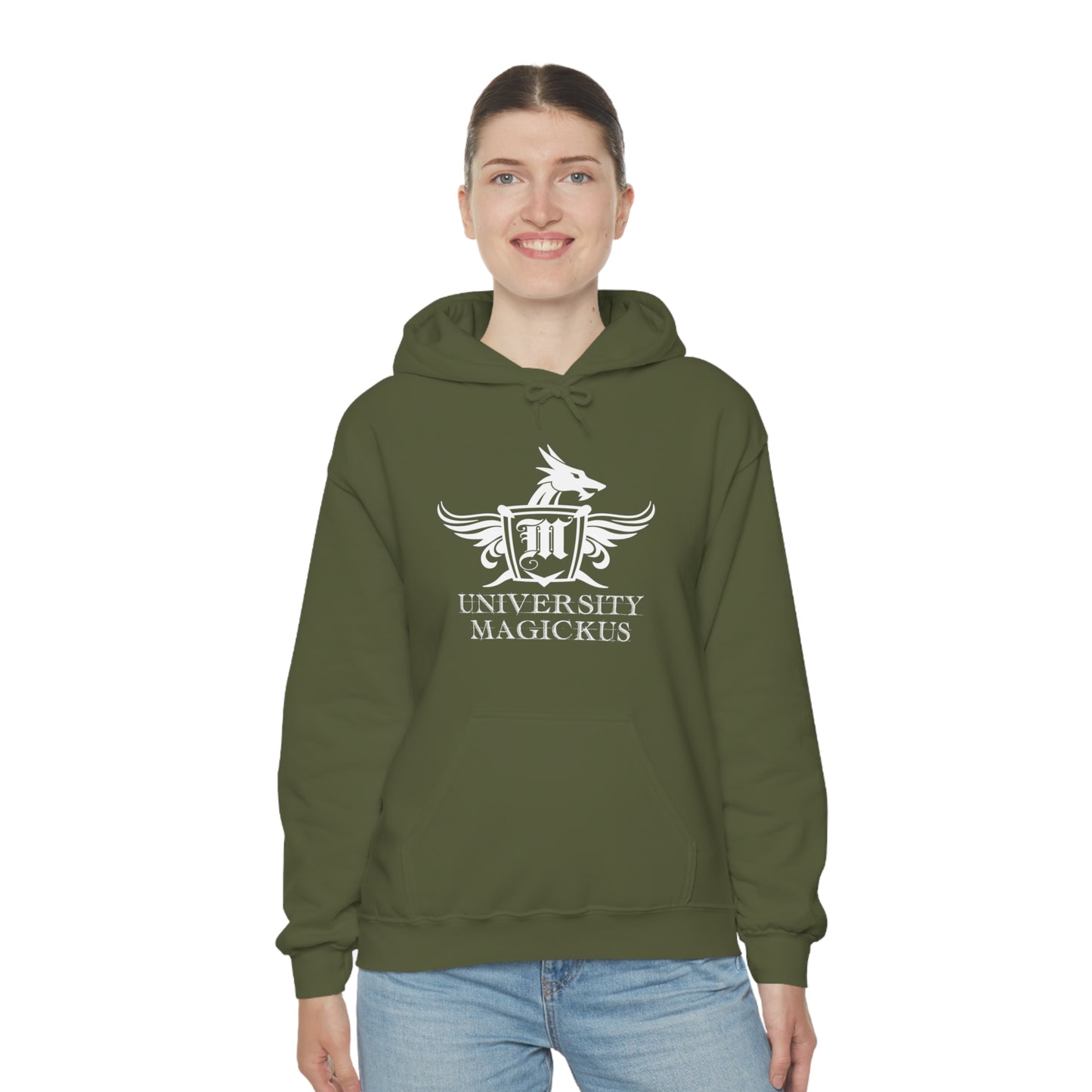 University Magickus "Dragon Crest" Unisex Heavy Blend™ Hoodie