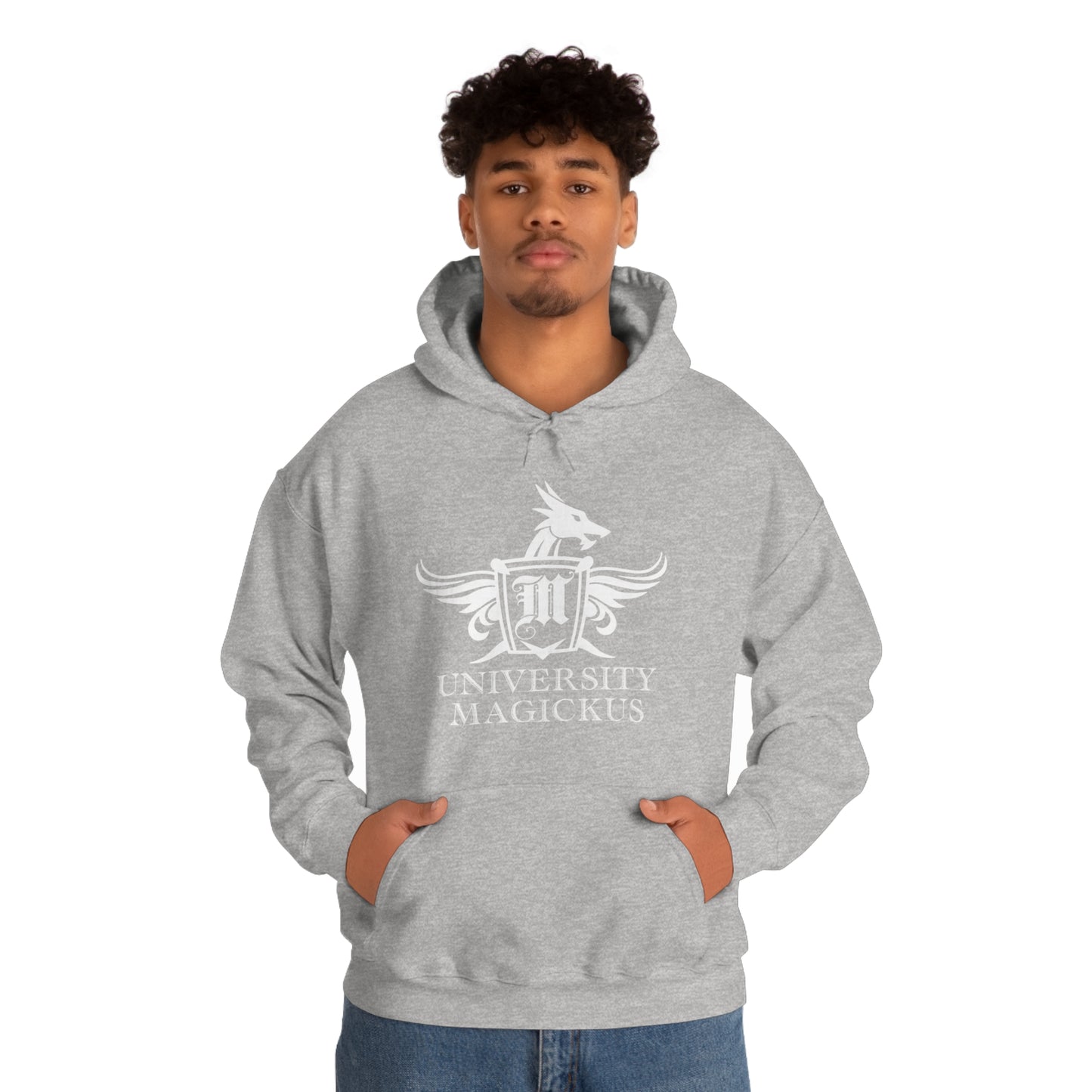 University Magickus "Dragon Crest" Unisex Heavy Blend™ Hoodie