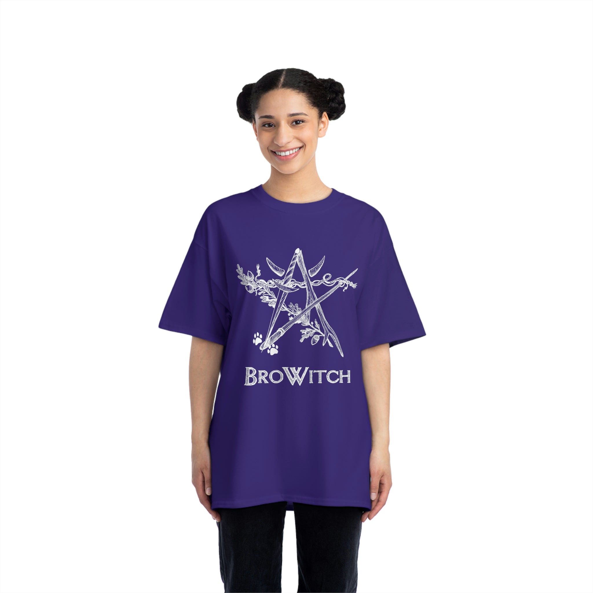 BroWitch Relaxed Fit Short-Sleeve T-Shirt