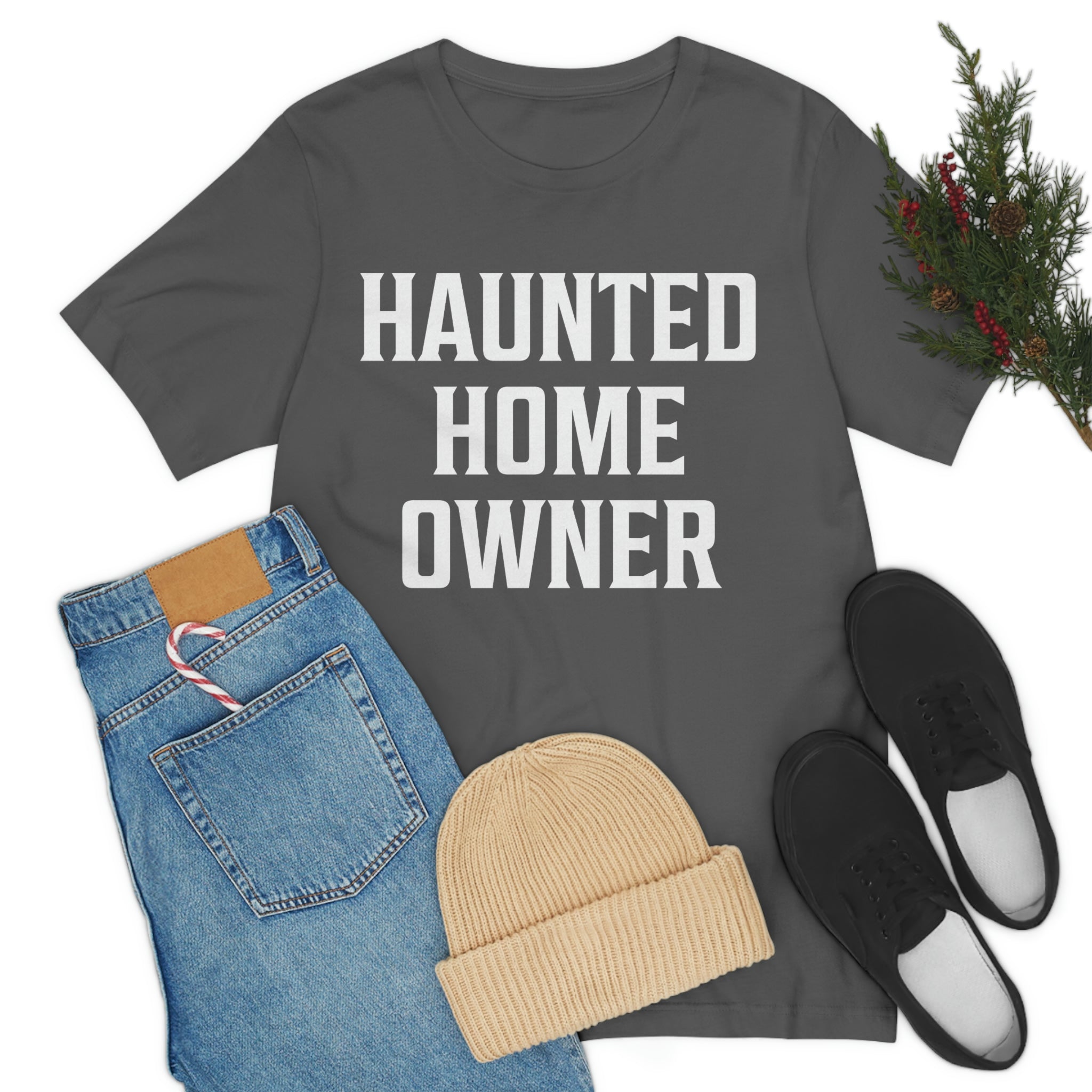 This Old Haunted House - Haunted Home Owner Short Sleeve Tee