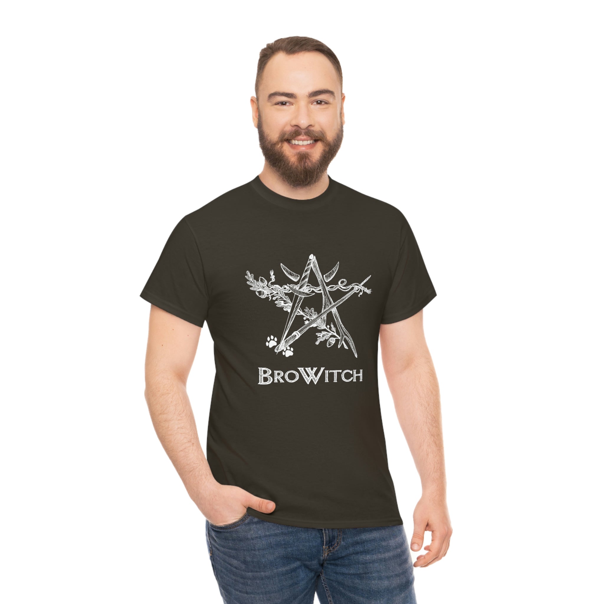 BroWitch Unisex Heavy Cotton Tee