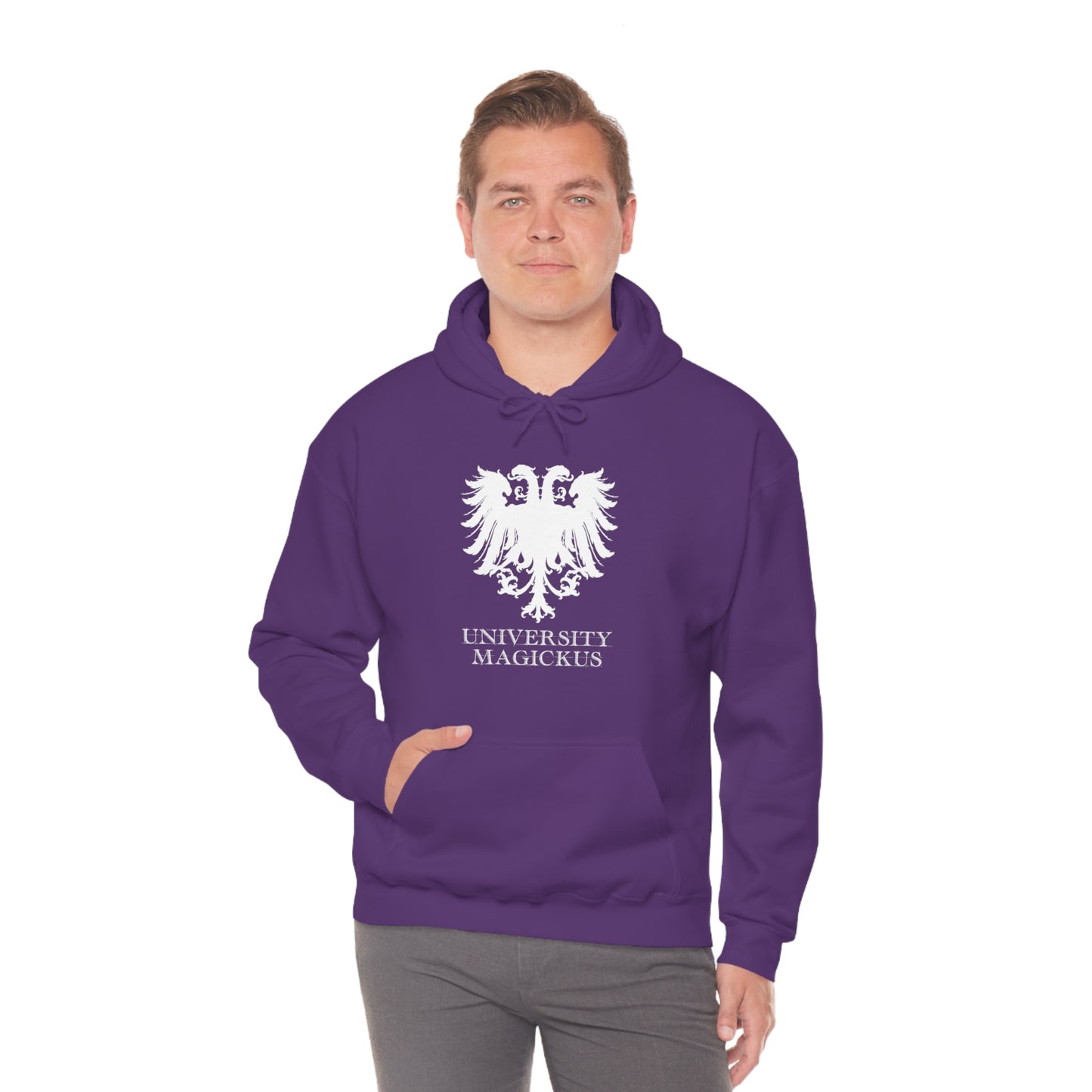 University Magickus "Double Dragon" Unisex Heavy Blend™ Hoodie