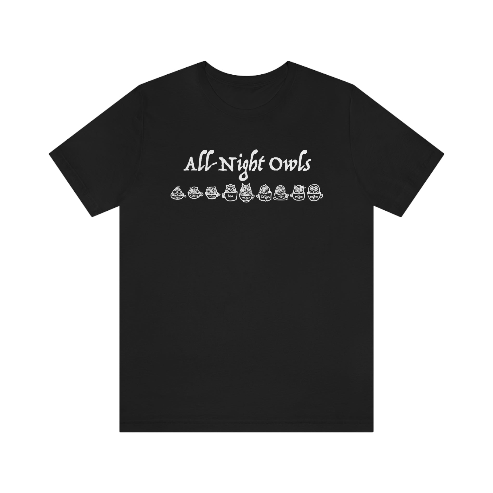 All-Night Owls Unisex Jersey Short Sleeve Tee