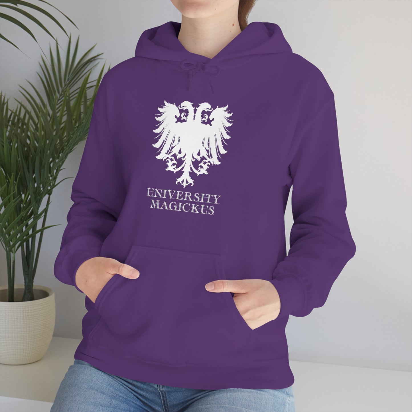 University Magickus "Double Dragon" Unisex Heavy Blend™ Hoodie