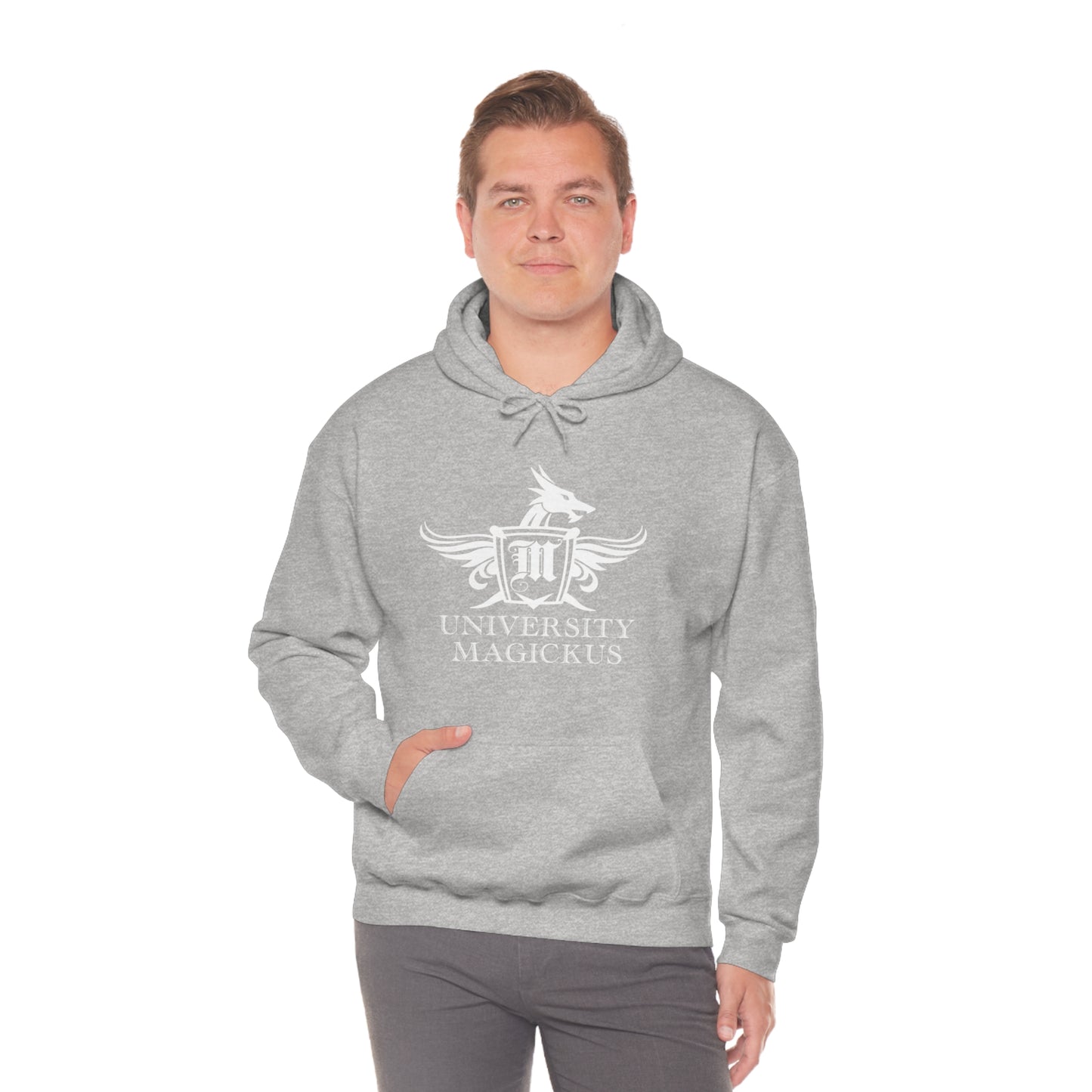 University Magickus "Dragon Crest" Unisex Heavy Blend™ Hoodie