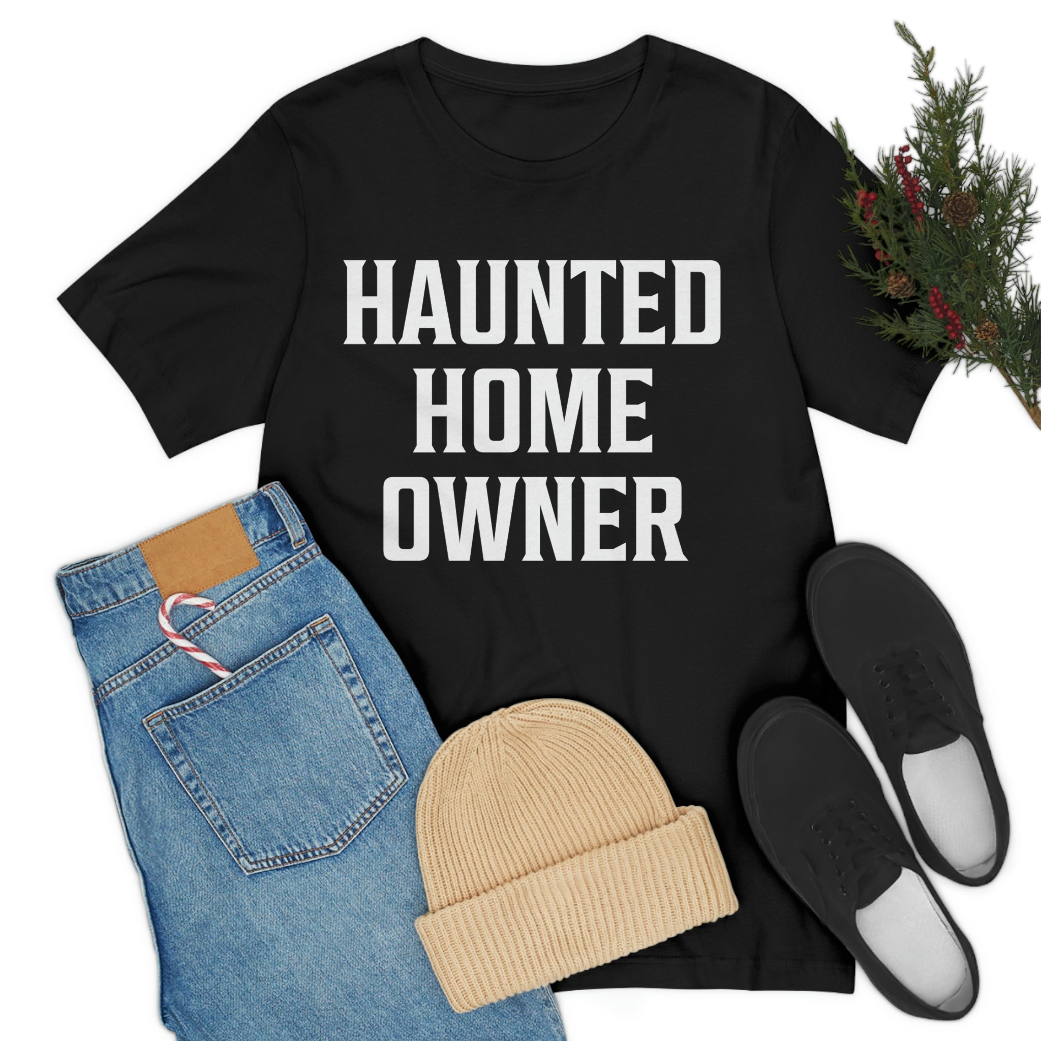 This Old Haunted House - Haunted Home Owner Short Sleeve Tee