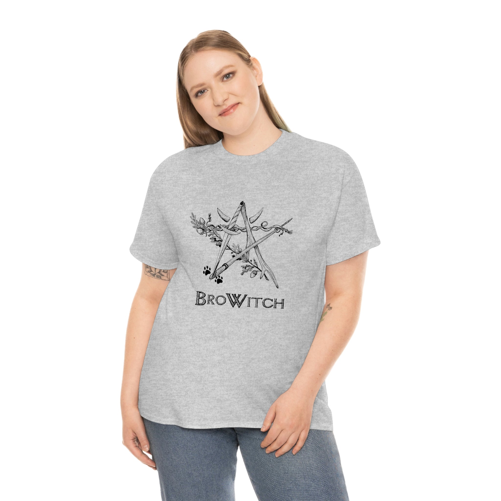 BroWitch Unisex Heavy Cotton Tee