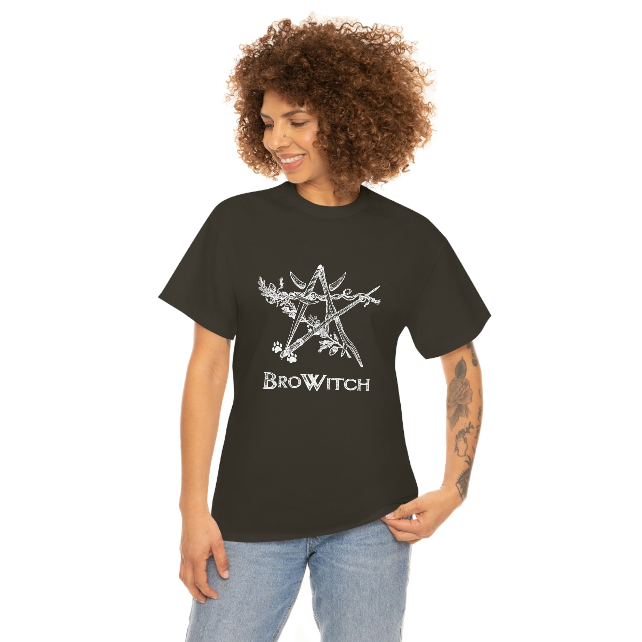 BroWitch Unisex Heavy Cotton Tee