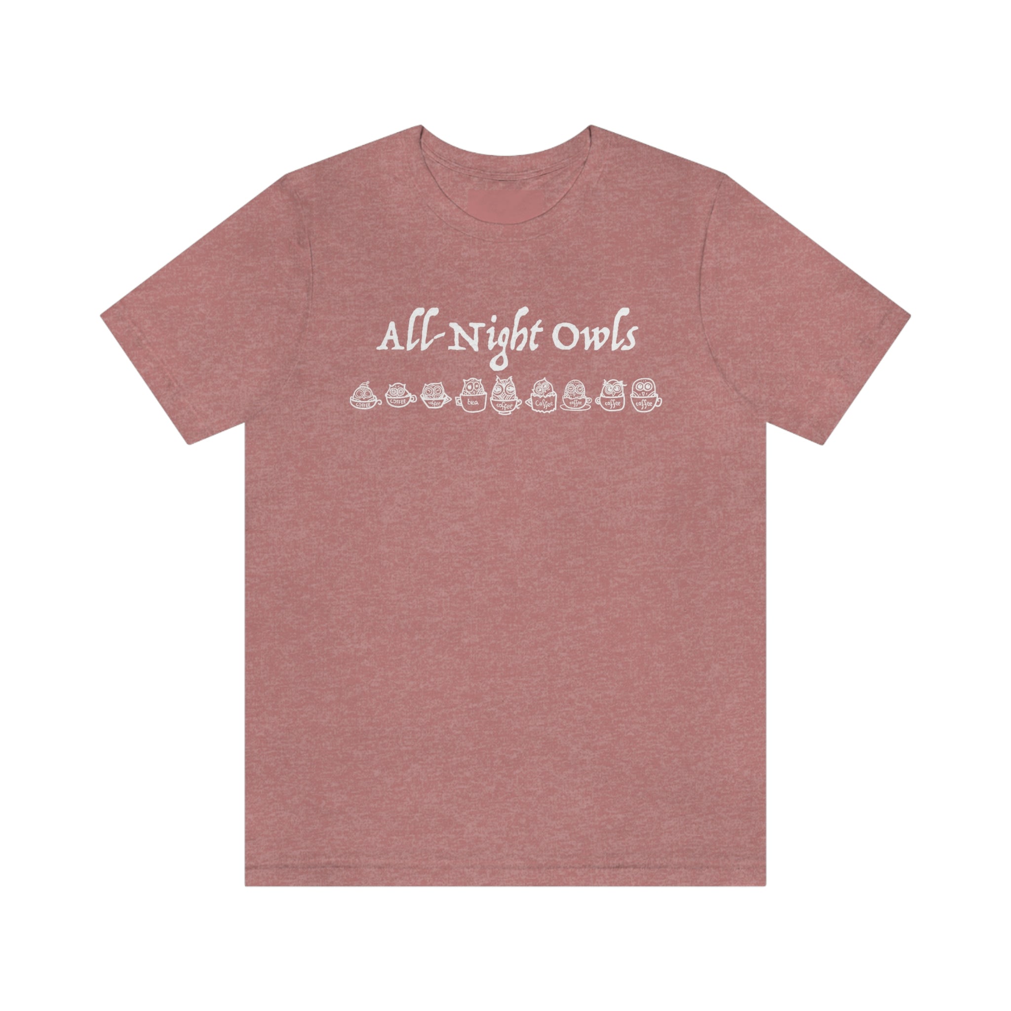 All-Night Owls Unisex Jersey Short Sleeve Tee