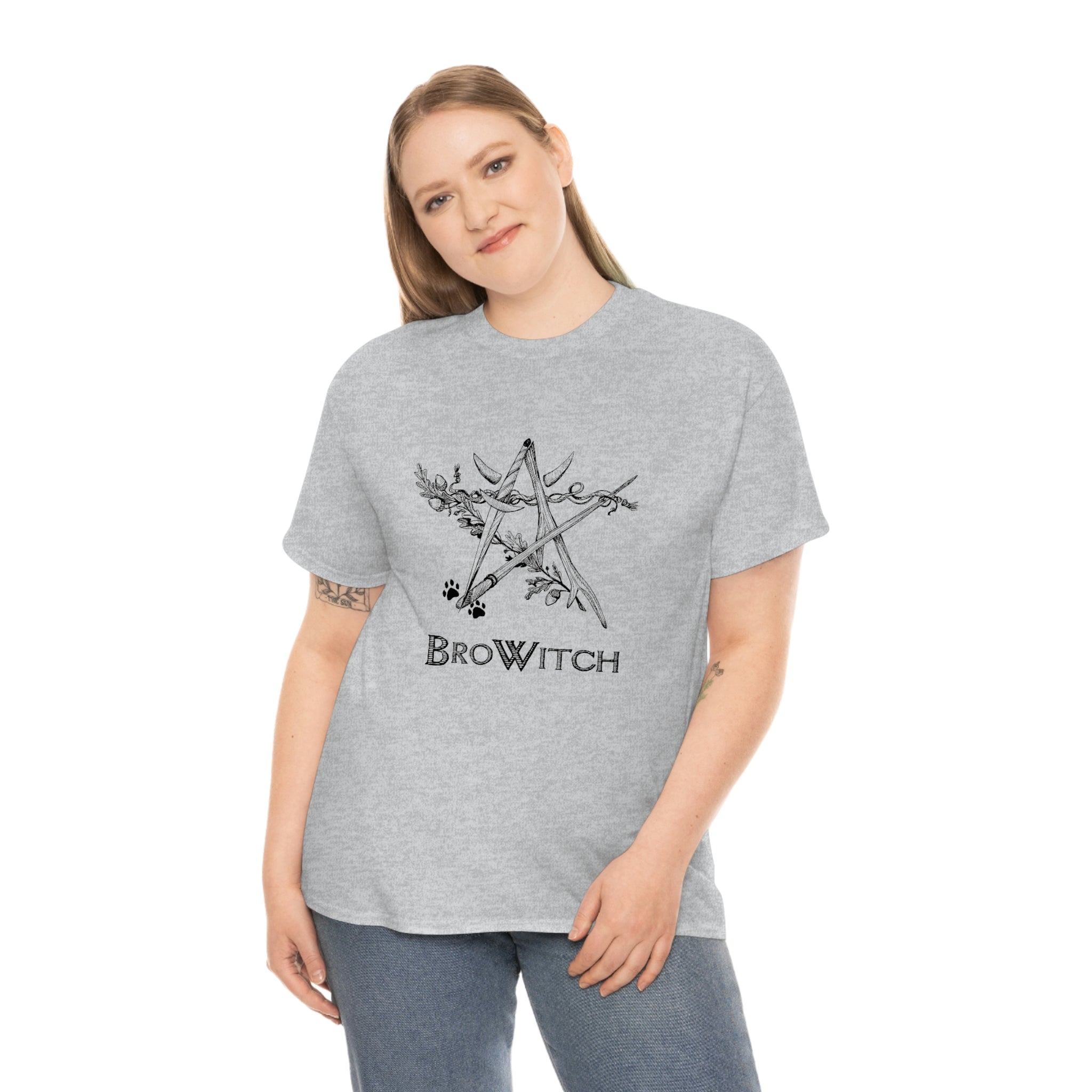 BroWitch Unisex Heavy Cotton Tee
