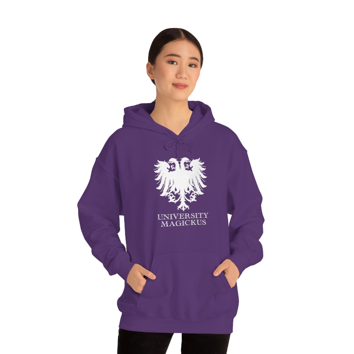 University Magickus "Double Dragon" Unisex Heavy Blend™ Hoodie