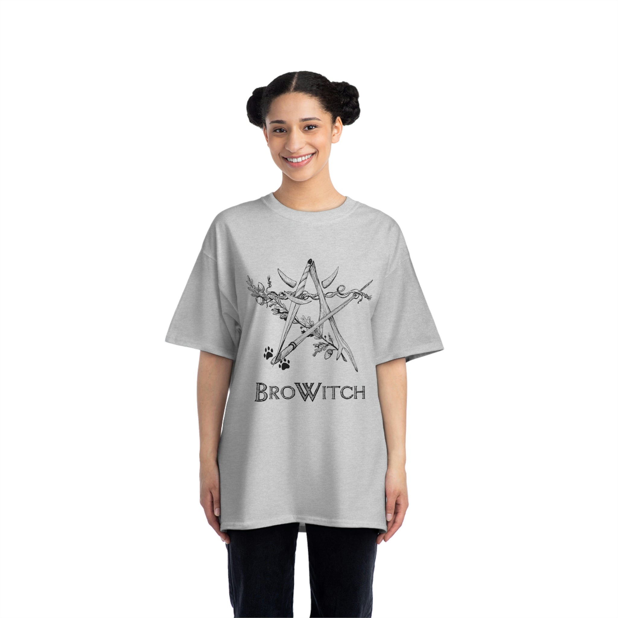 BroWitch Relaxed Fit Short-Sleeve T-Shirt