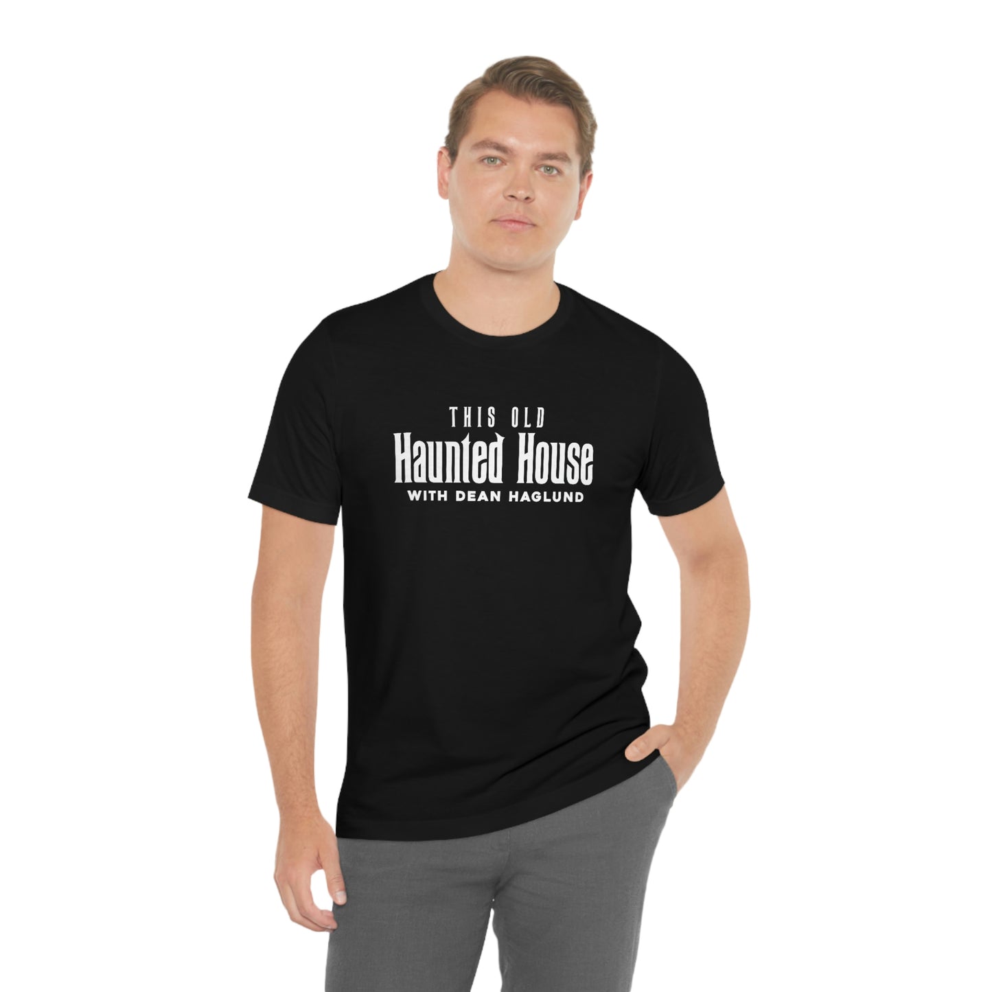 This Old Haunted House Unisex Jersey Short Sleeve Tee
