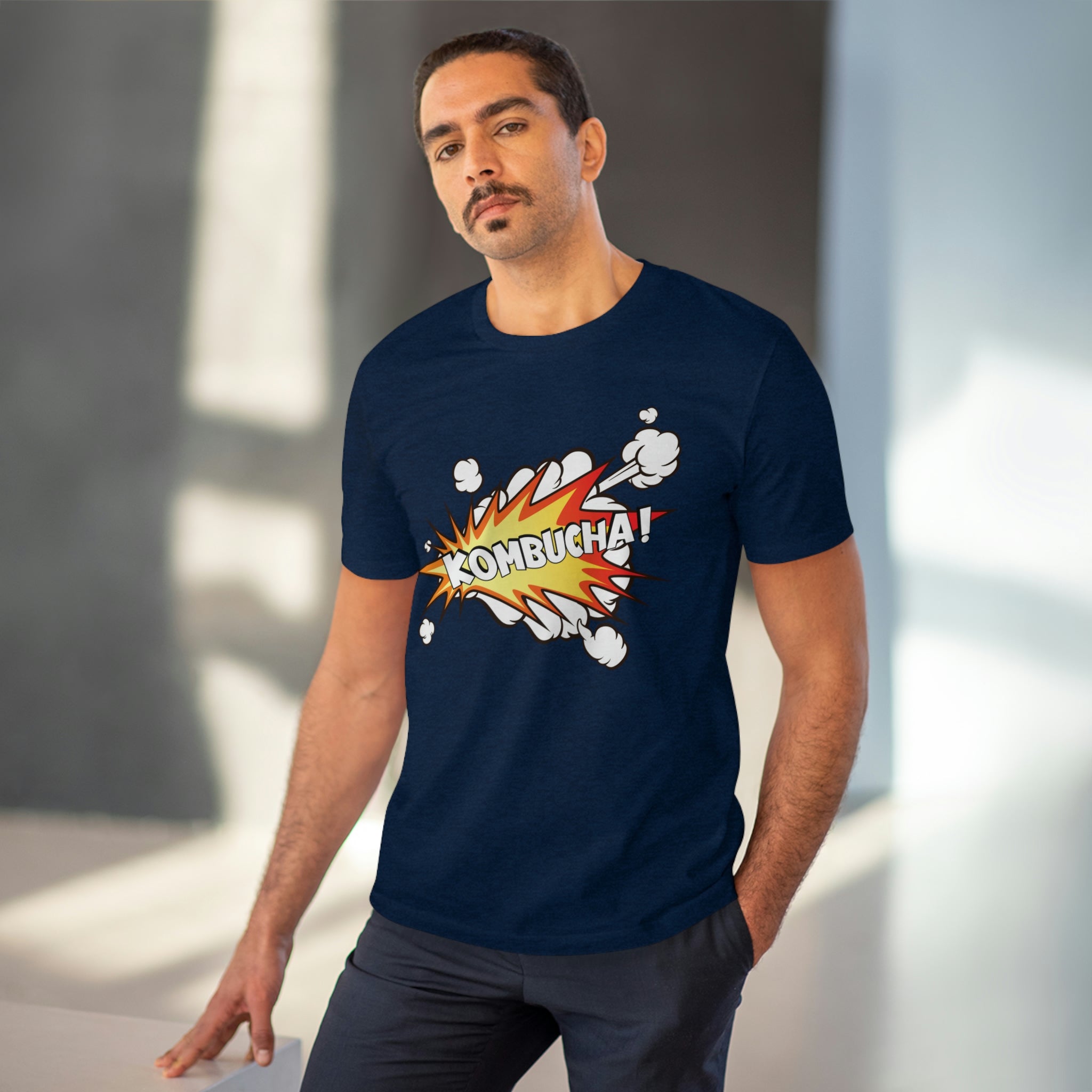 Foodie Pharmacology "Kombucha!" Organic Unisex T-shirt