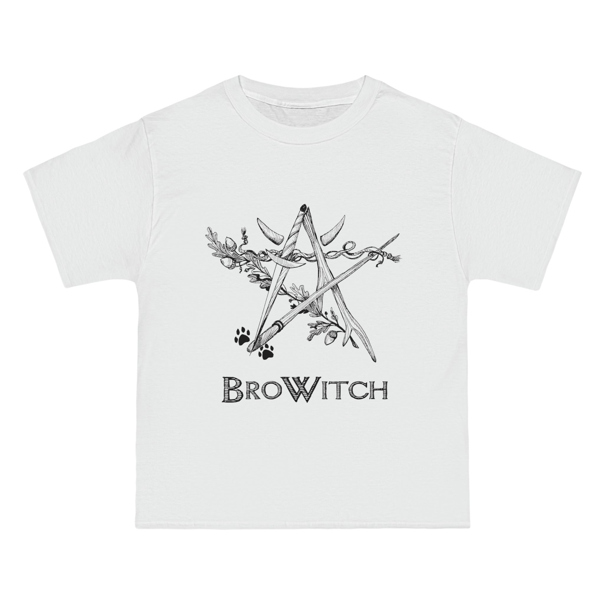 BroWitch Relaxed Fit Short-Sleeve T-Shirt