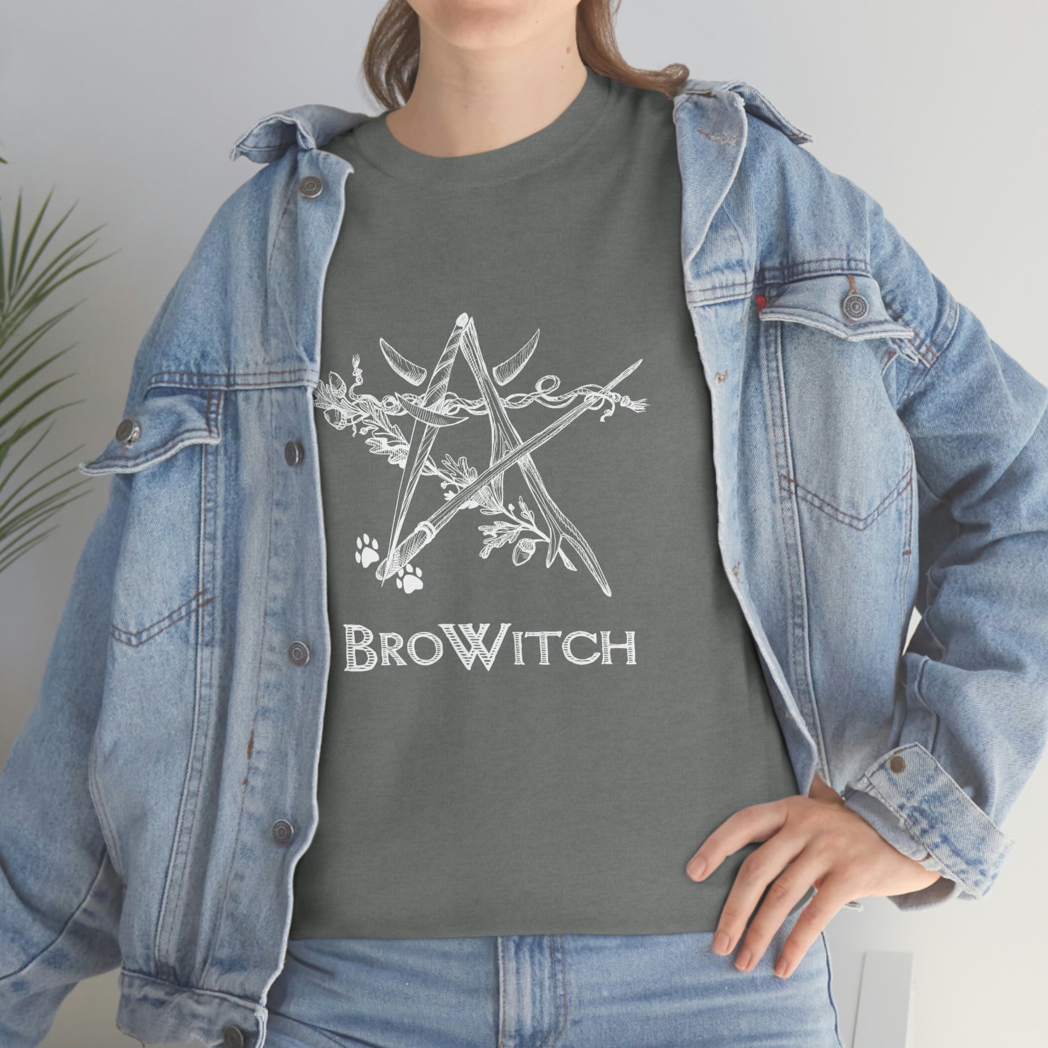BroWitch Unisex Heavy Cotton Tee