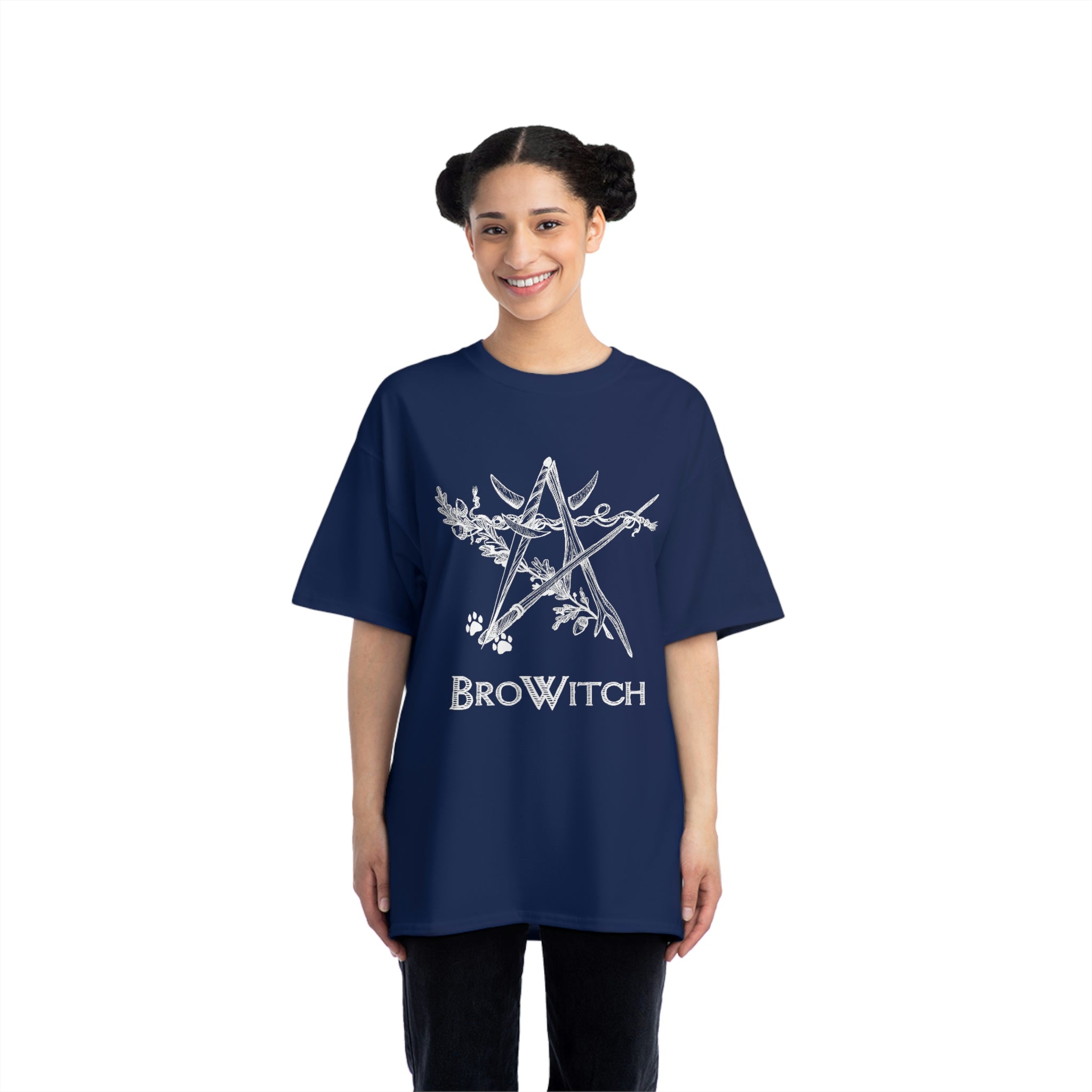 BroWitch Relaxed Fit Short-Sleeve T-Shirt