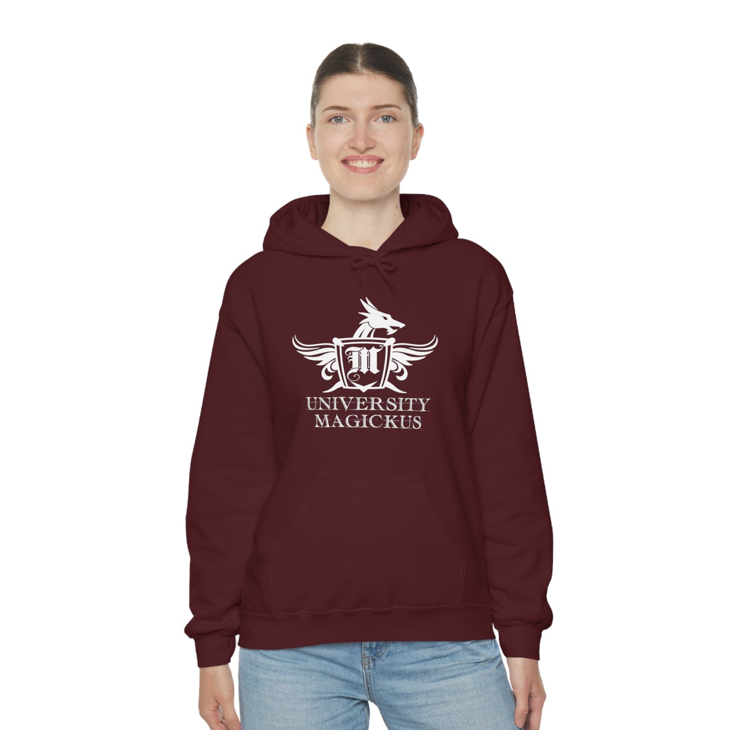 University Magickus "Dragon Crest" Unisex Heavy Blend™ Hoodie