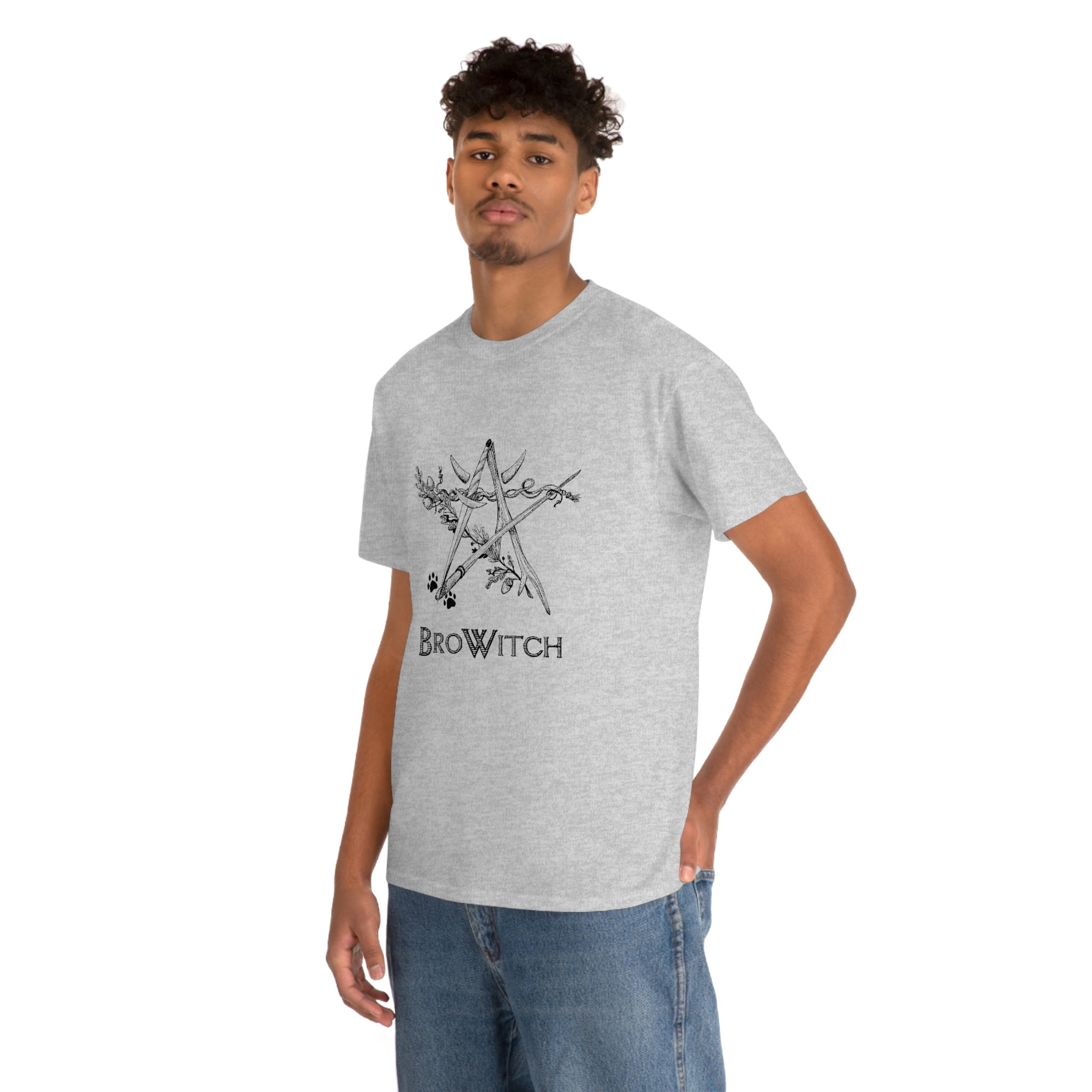 BroWitch Unisex Heavy Cotton Tee