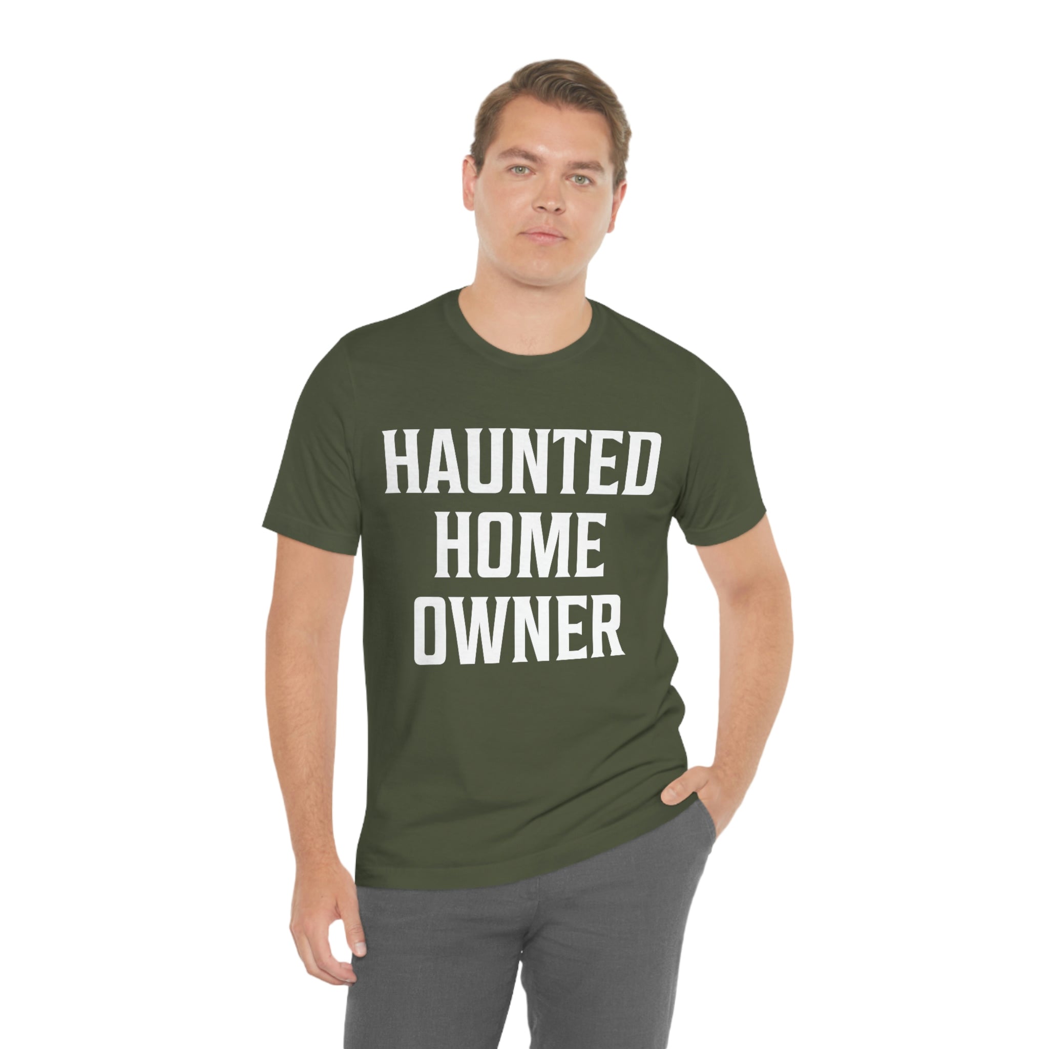 This Old Haunted House - Haunted Home Owner Short Sleeve Tee