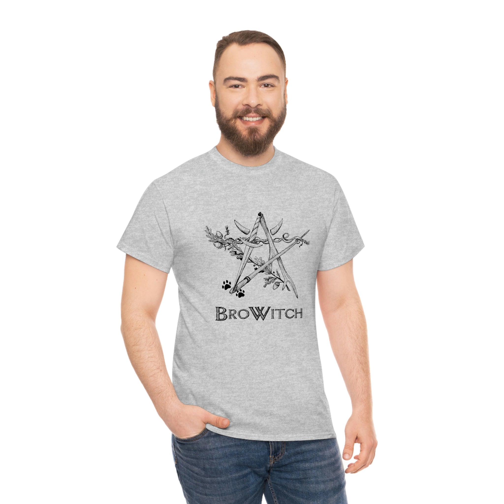 BroWitch Unisex Heavy Cotton Tee