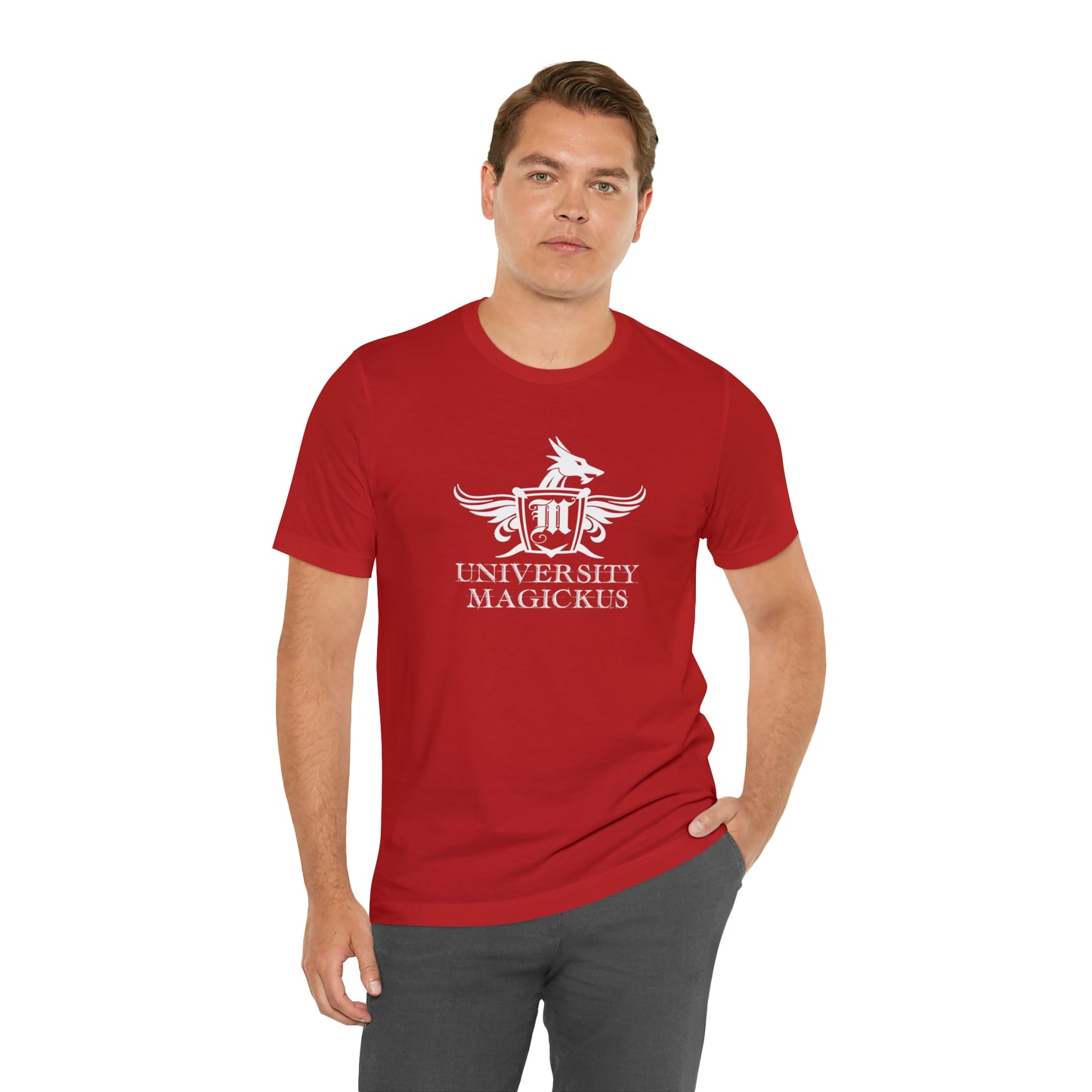 University Magickus "Dragon Crest" Unisex Tee