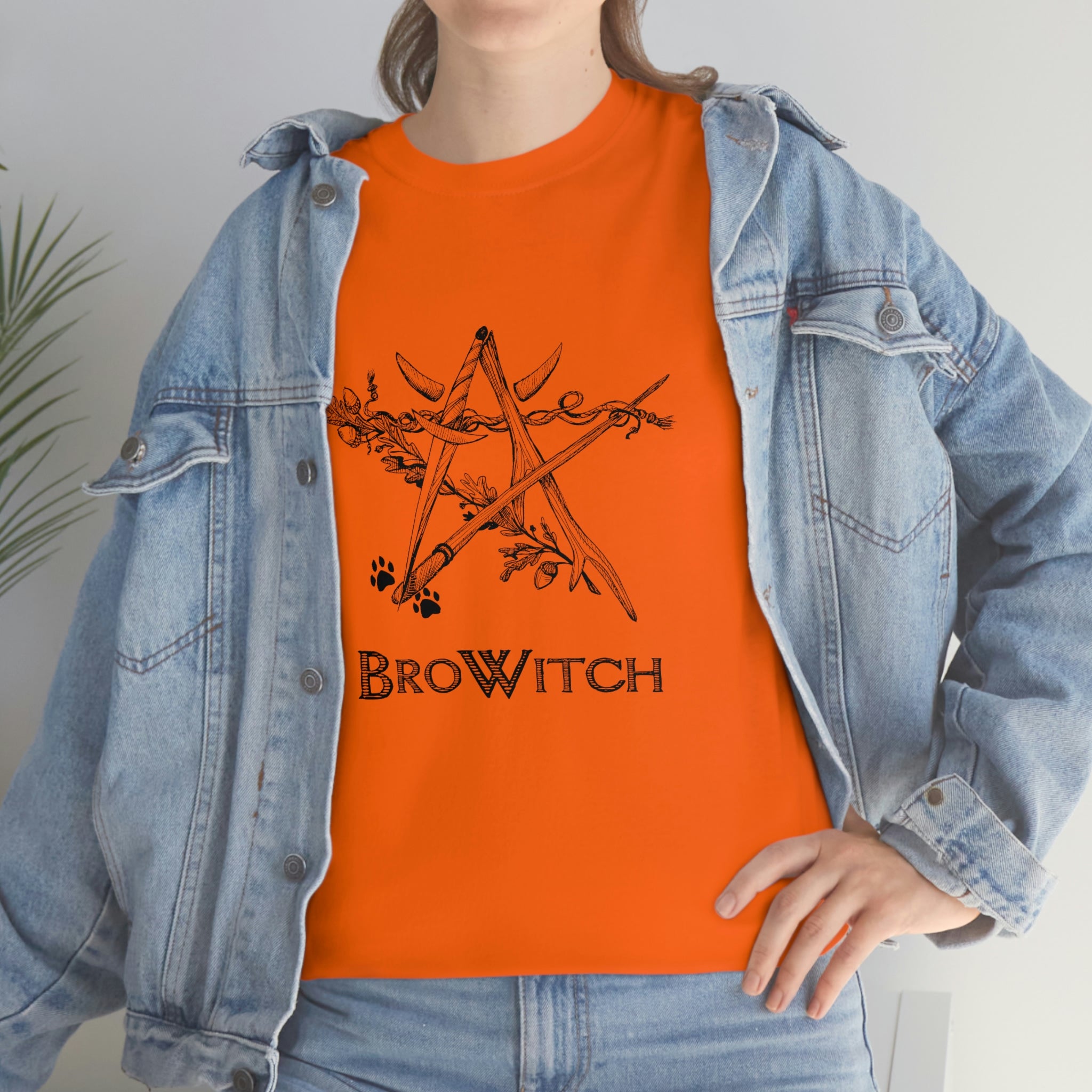 BroWitch Unisex Heavy Cotton Tee