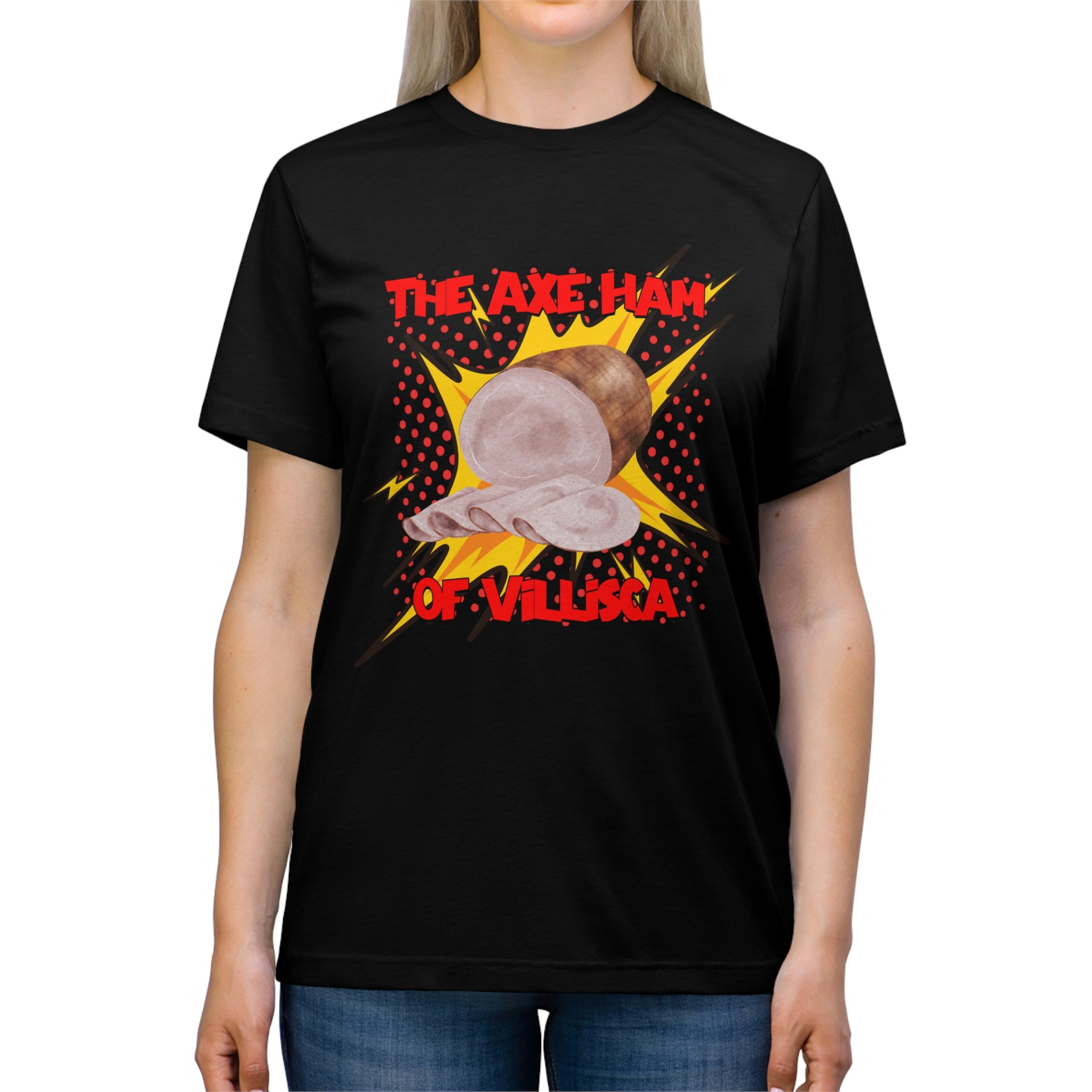 Scared & Alone "Villisca Axe Ham" Unisex Triblend Tee