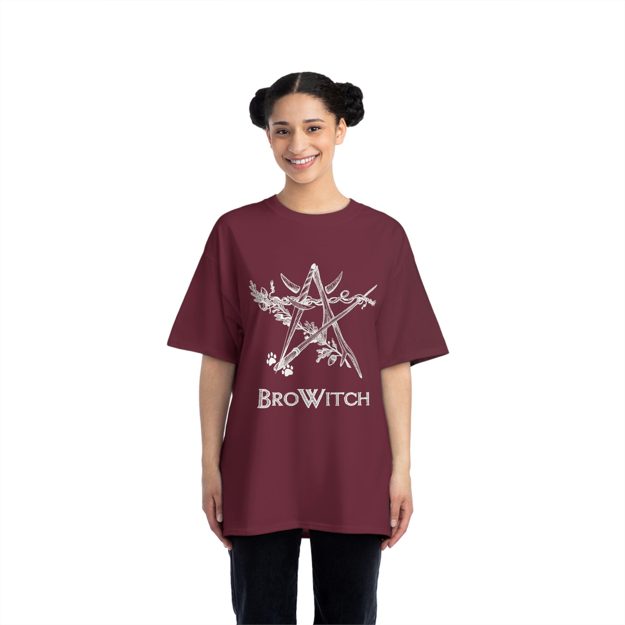 BroWitch Relaxed Fit Short-Sleeve T-Shirt