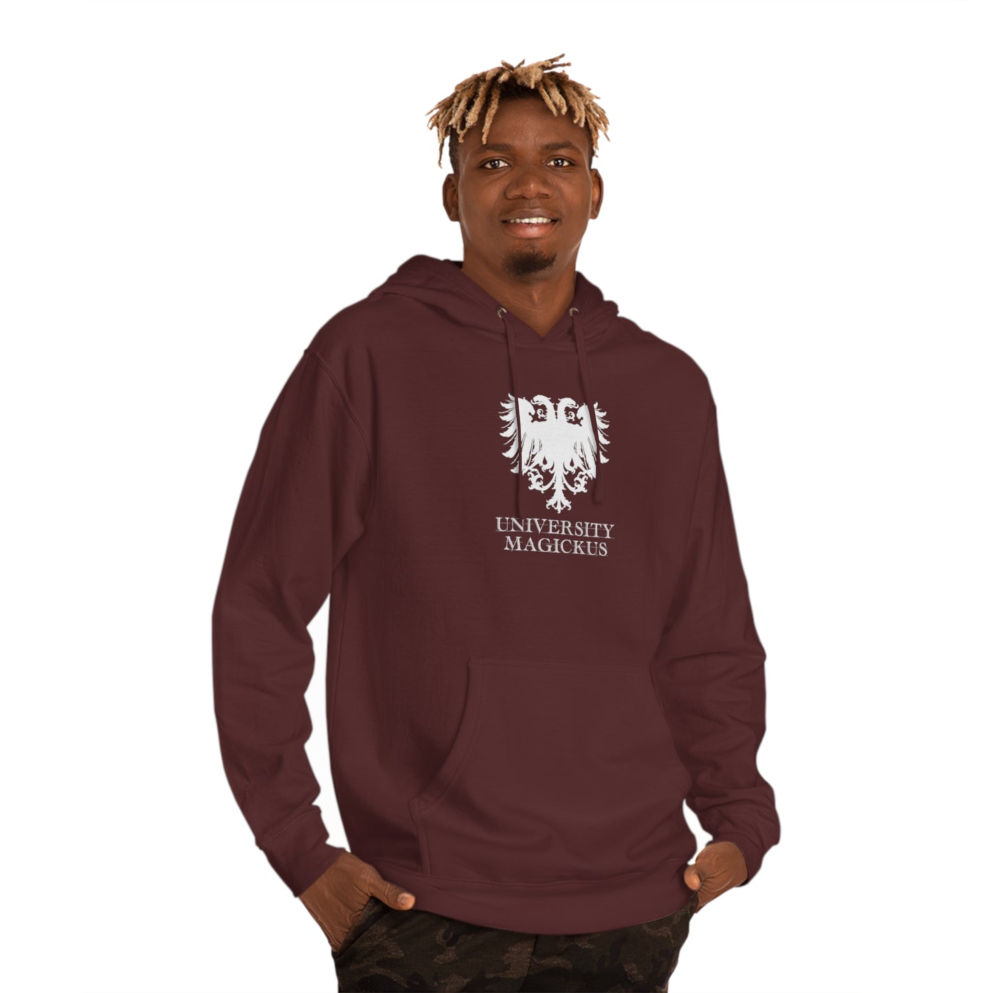 University Magickus "Double Dragon" Unisex Hooded Sweatshirt