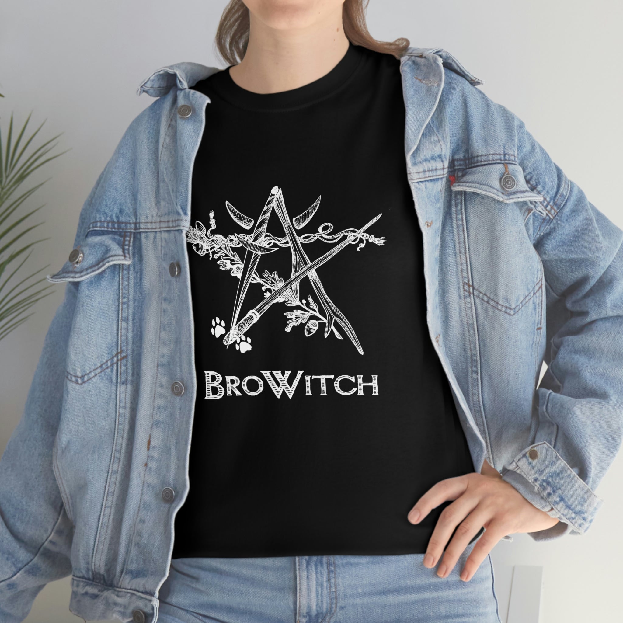 BroWitch Unisex Heavy Cotton Tee