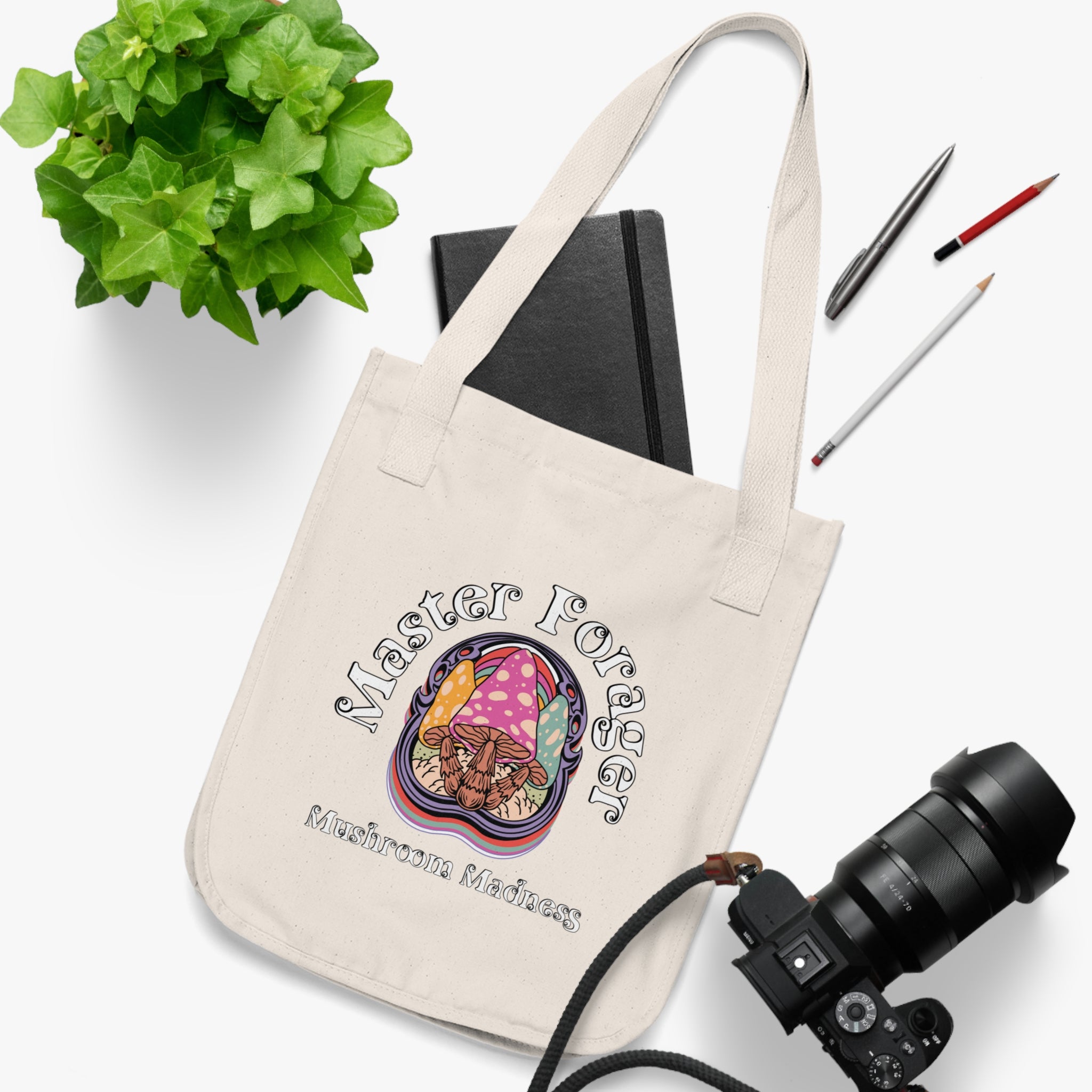 Master Forager Organic Canvas Tote Bag