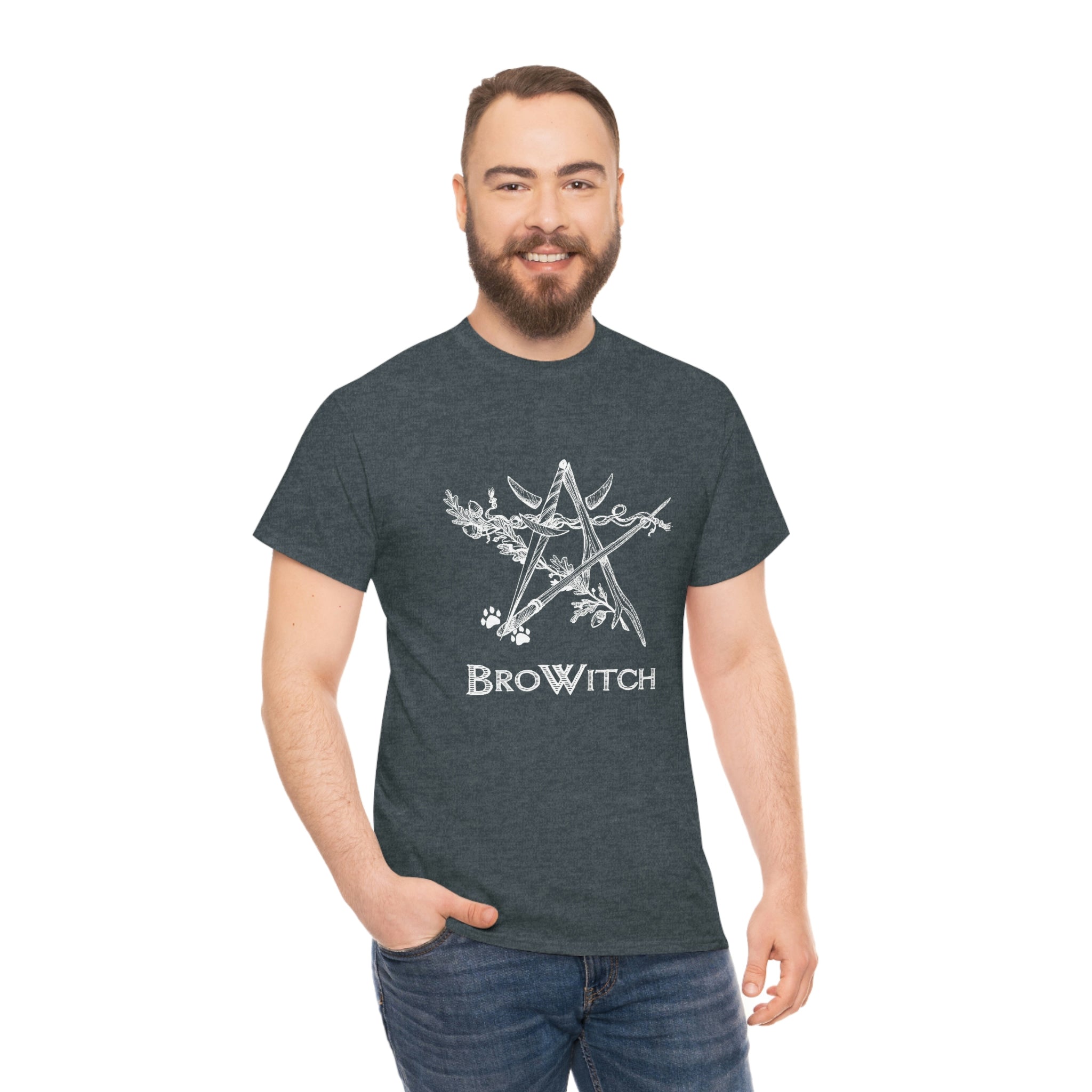 BroWitch Unisex Heavy Cotton Tee