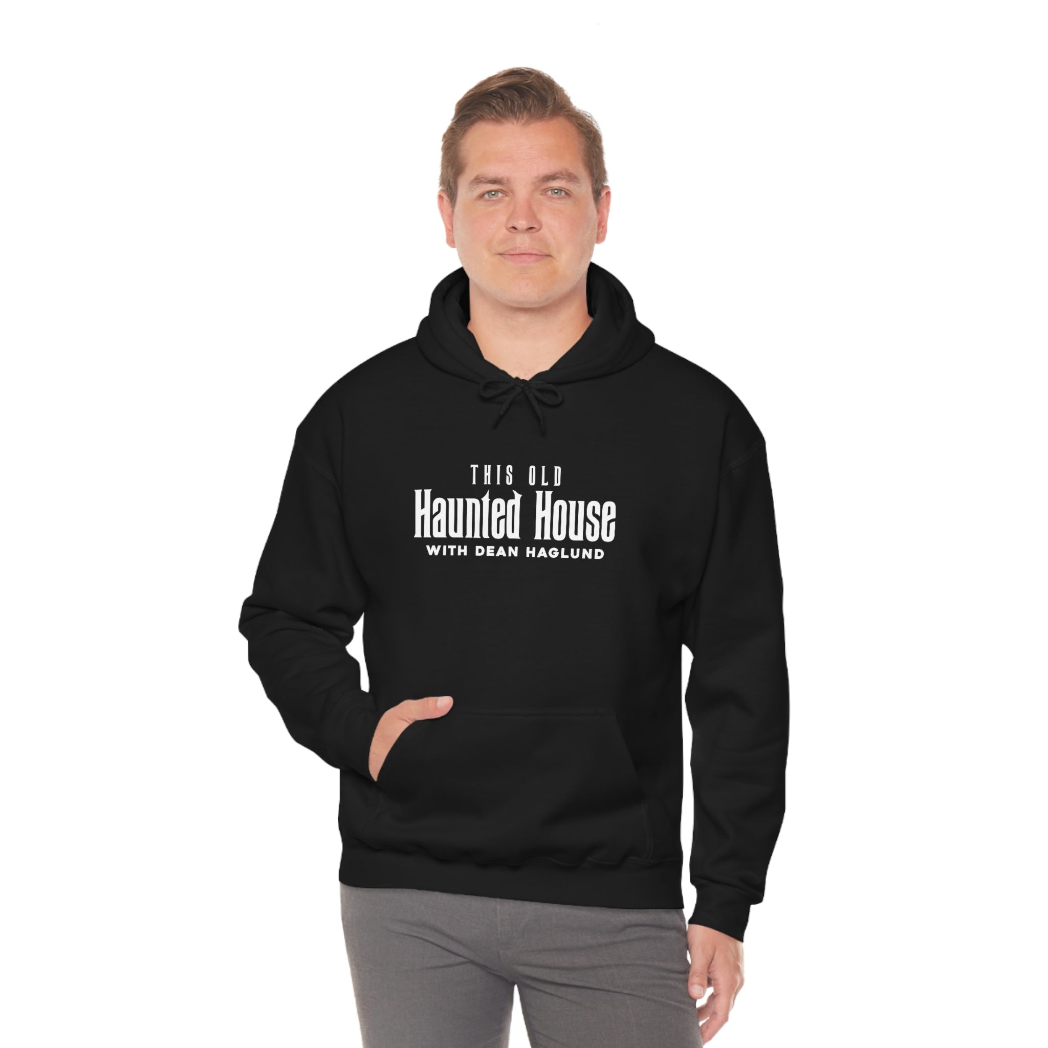 This Old Haunted House Unisex Heavy Blend Hooded Sweatshirt