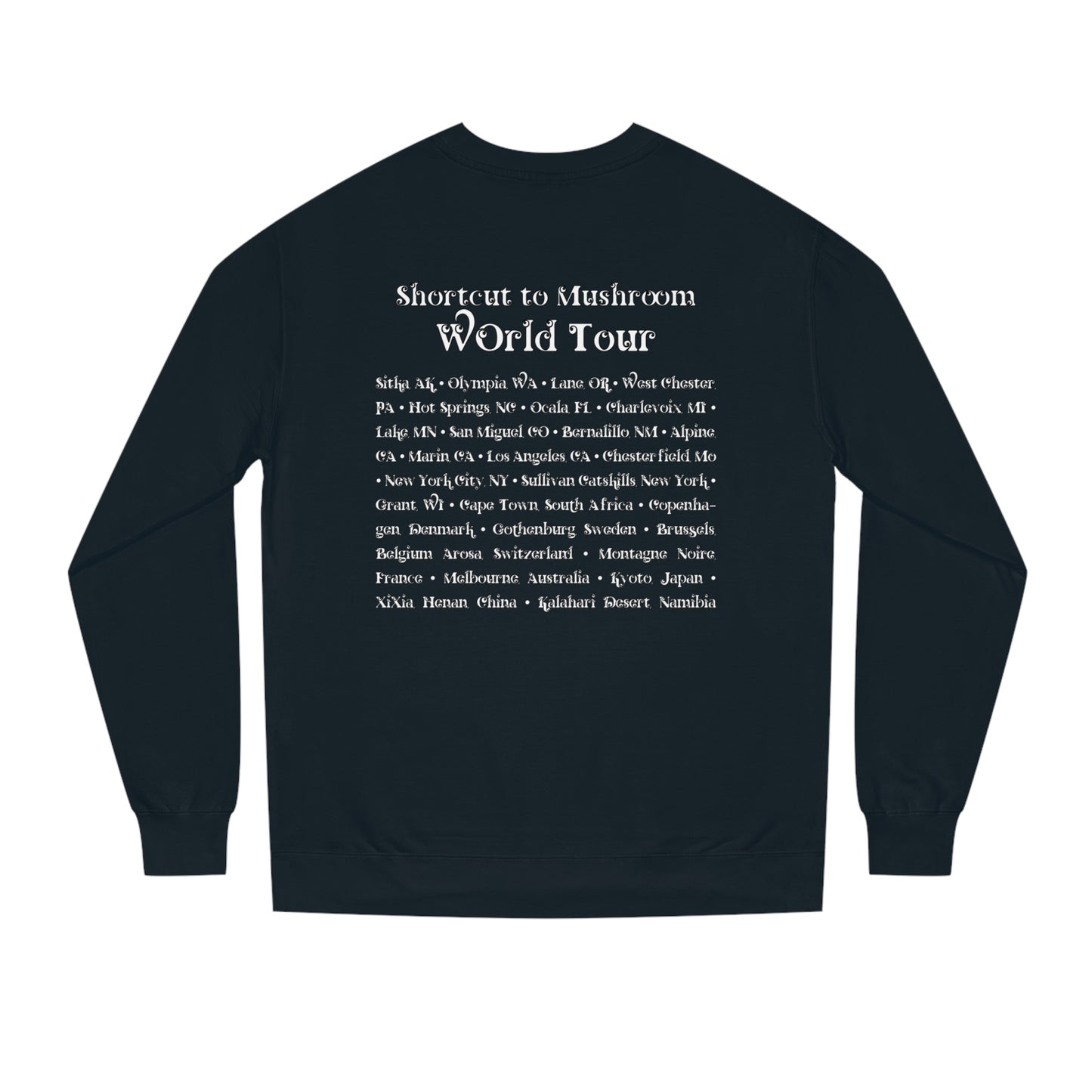 Master Forager "World Tour" Unisex Crew Neck Sweatshirt
