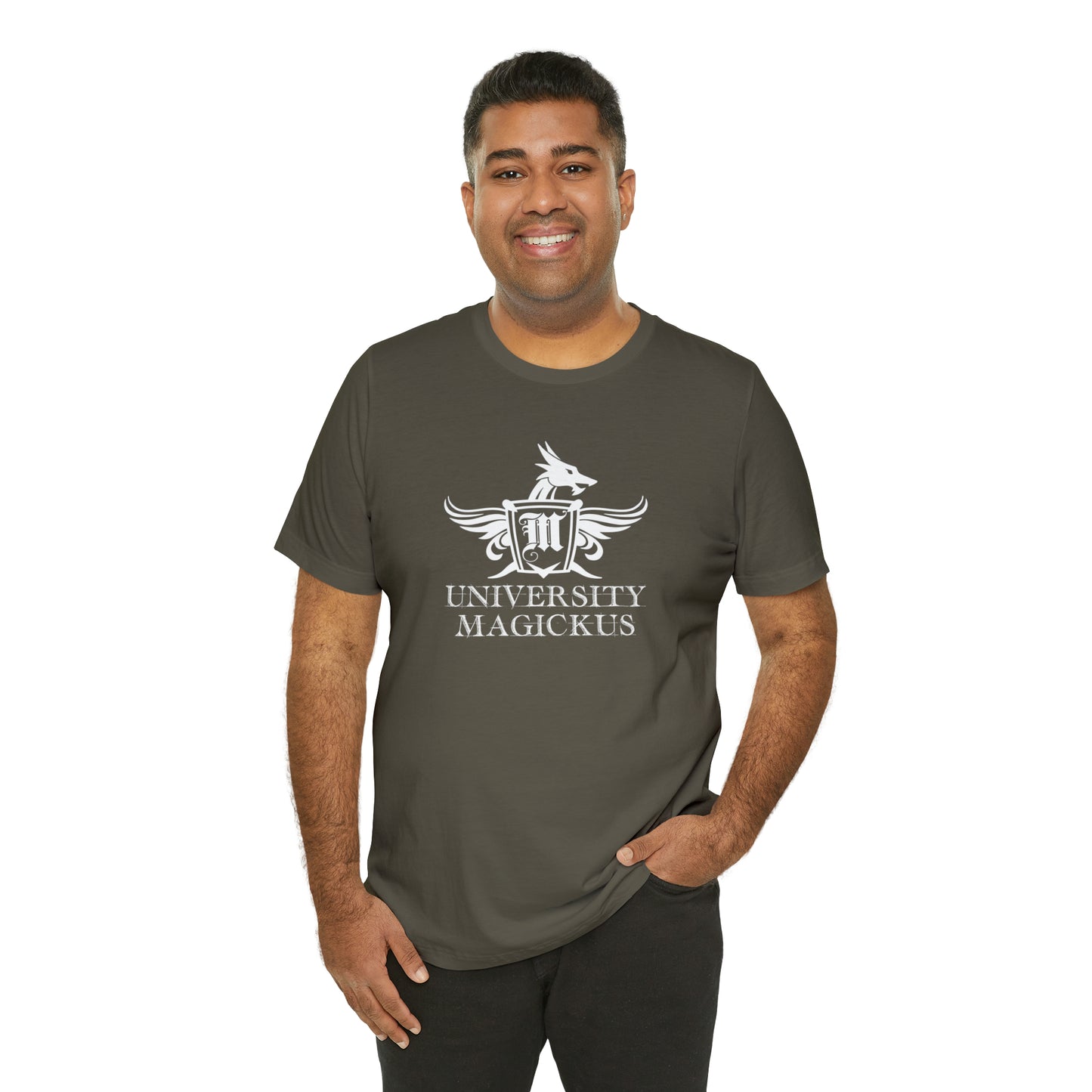 University Magickus "Dragon Crest" Unisex Tee