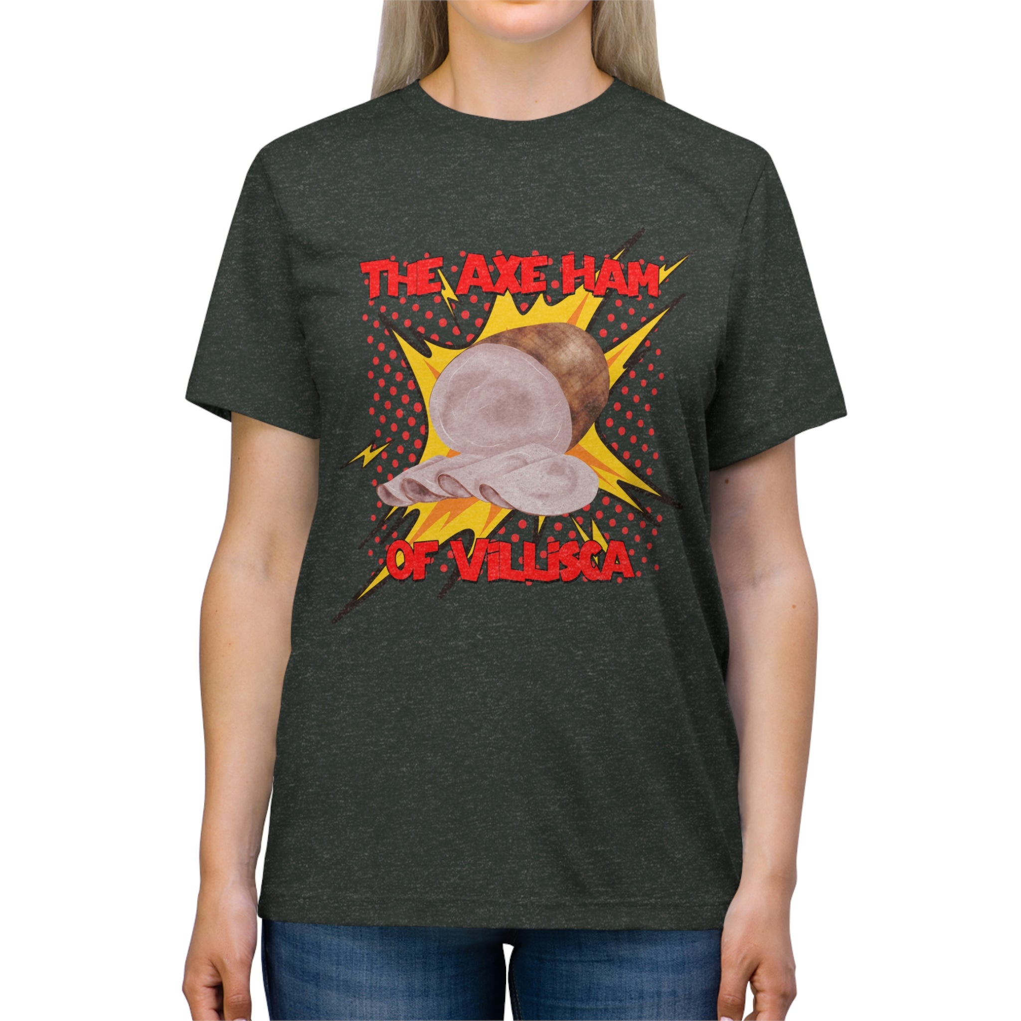 Scared & Alone "Villisca Axe Ham" Unisex Triblend Tee