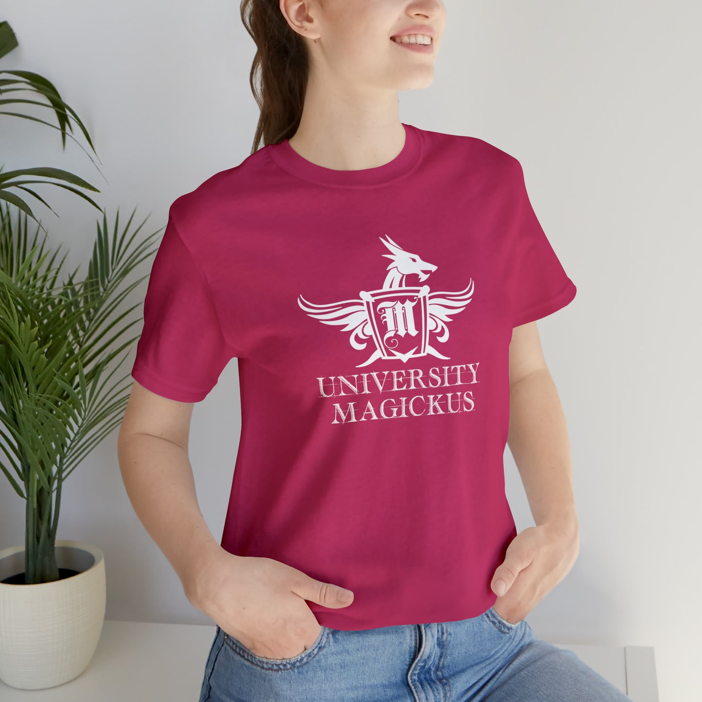 University Magickus "Dragon Crest" Unisex Tee